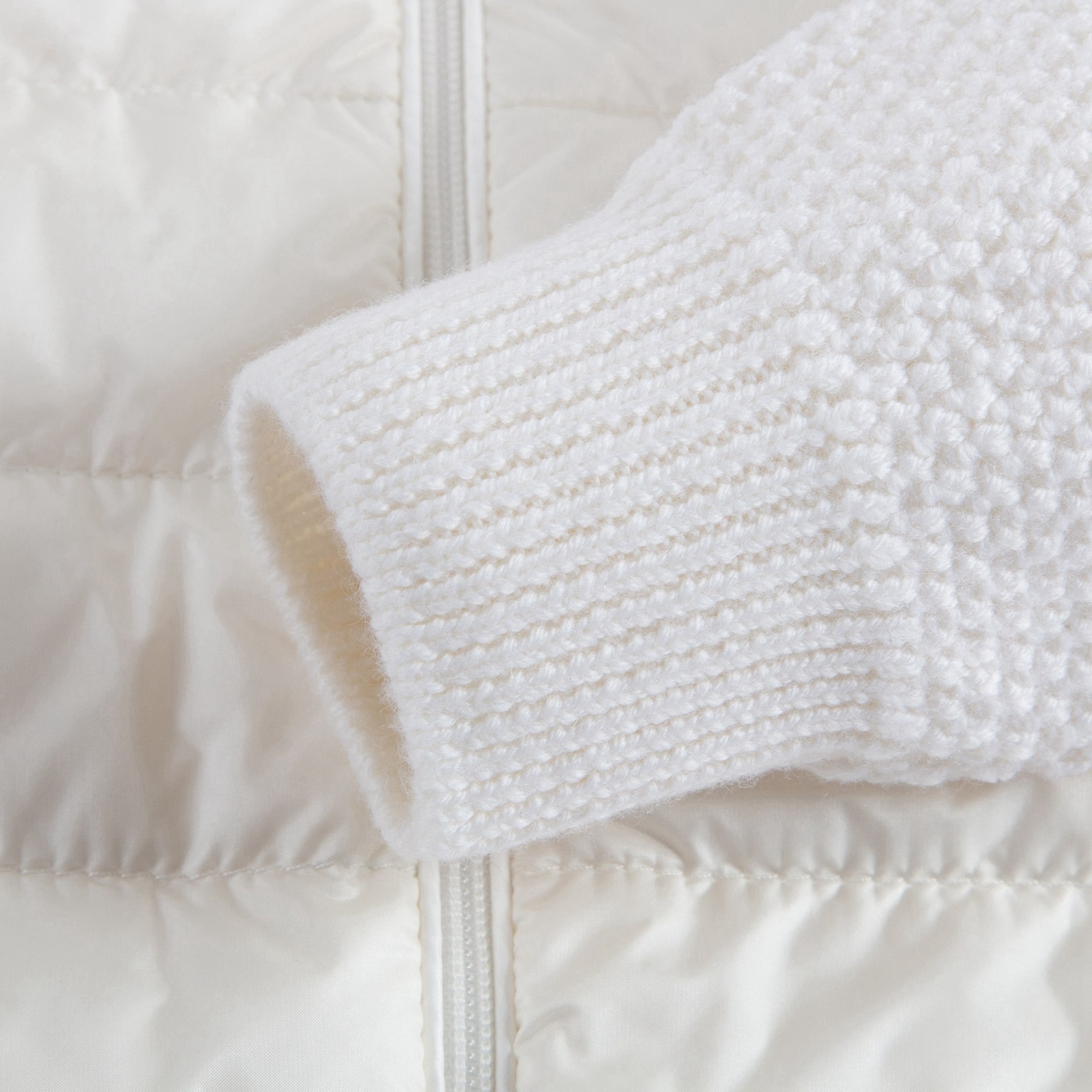 Girls Ivory Knitted Cardigan