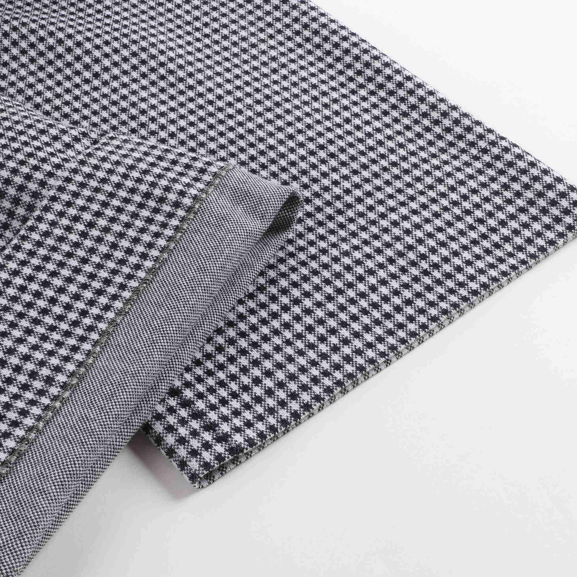 Girls Black Check Rompers