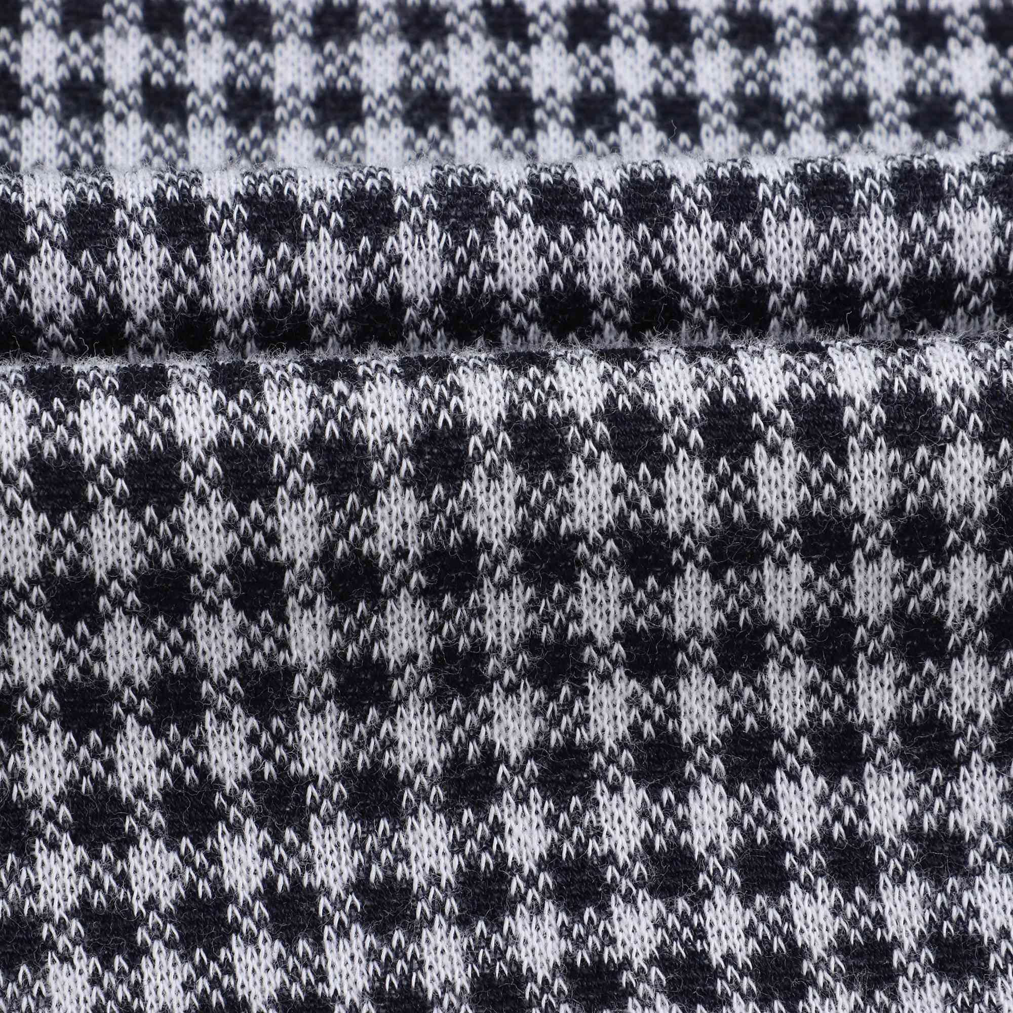 Girls Black Check Rompers