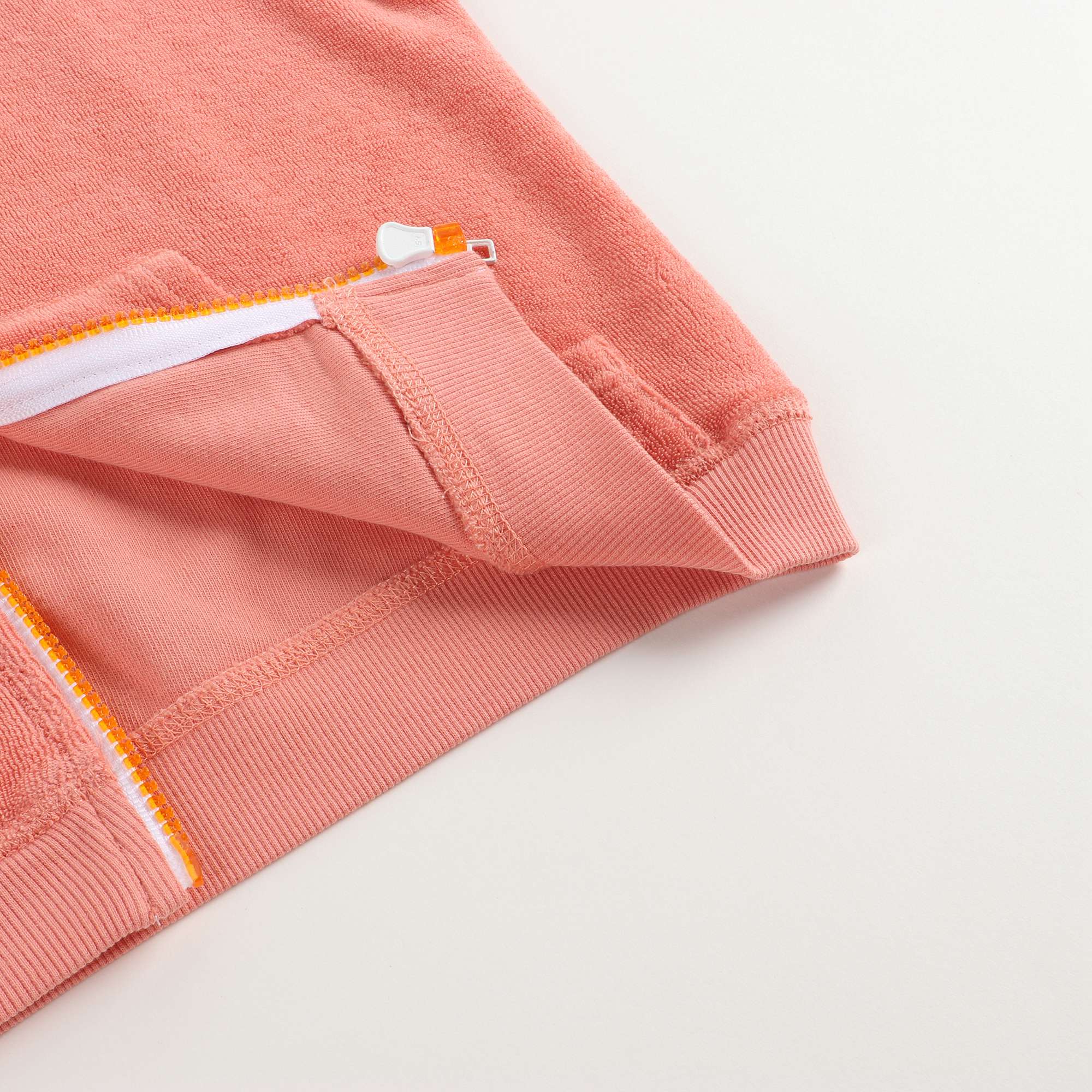 Girls Coral Cotton Jacket