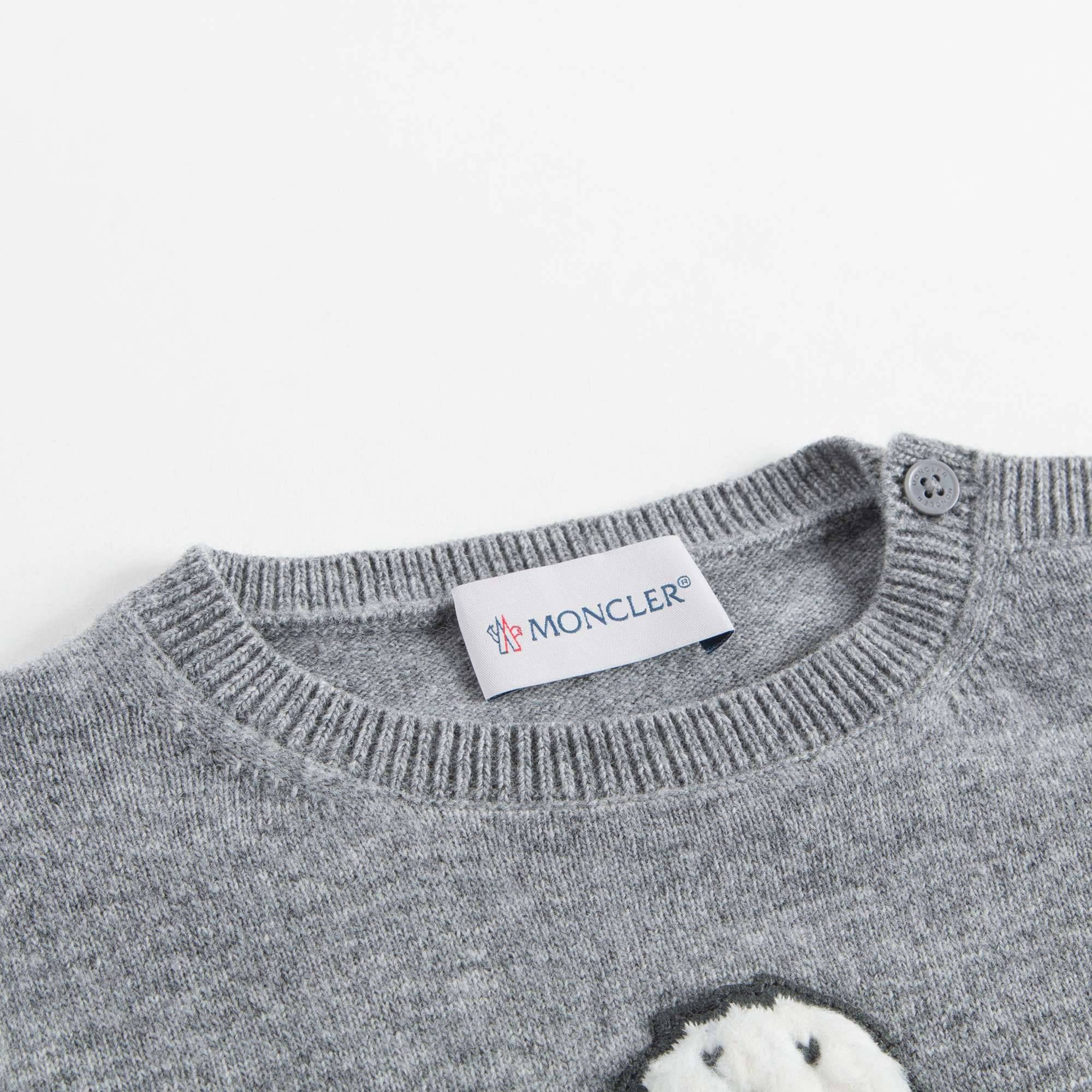 Baby Grey Knitted Sweater