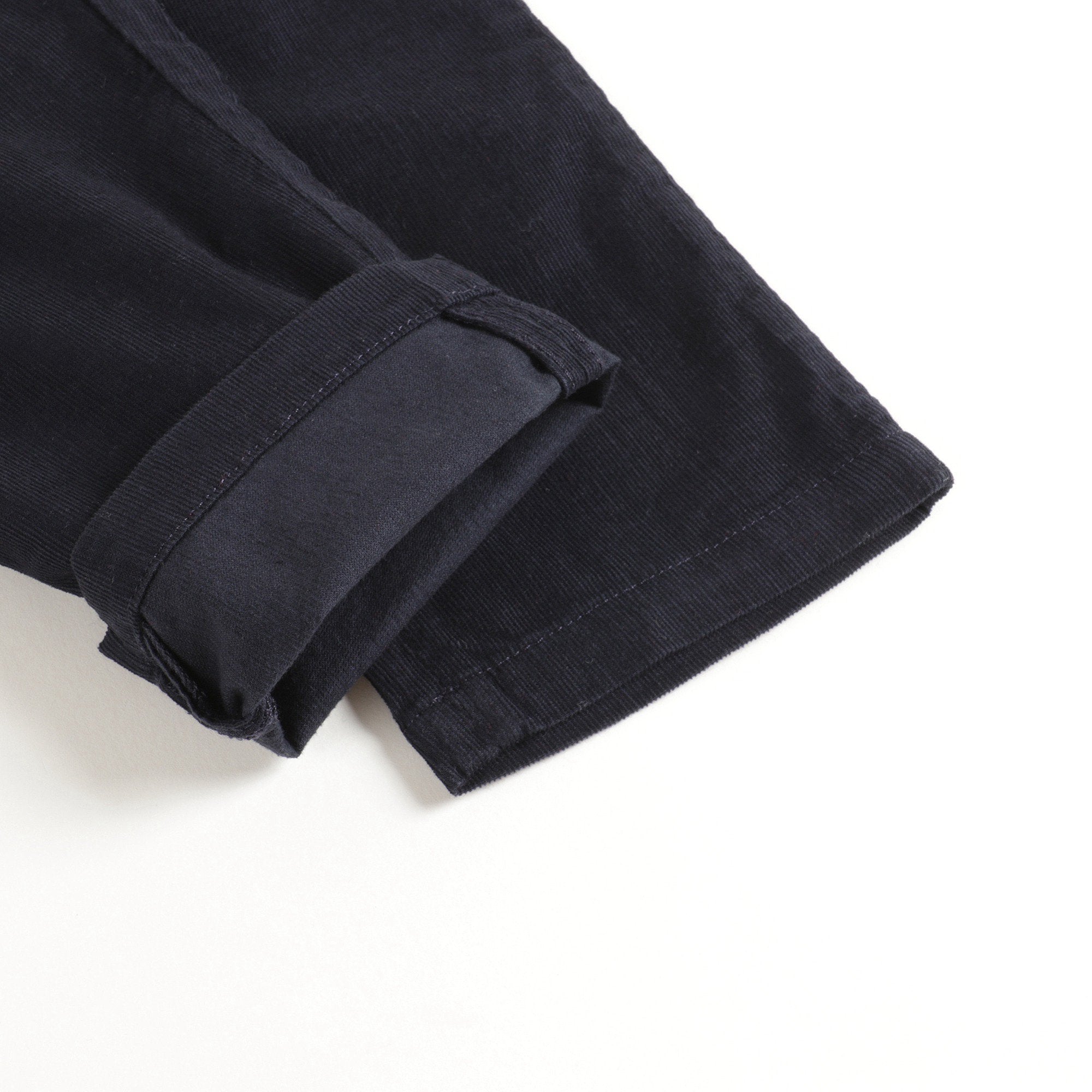 Girls Navy Cotton Pants