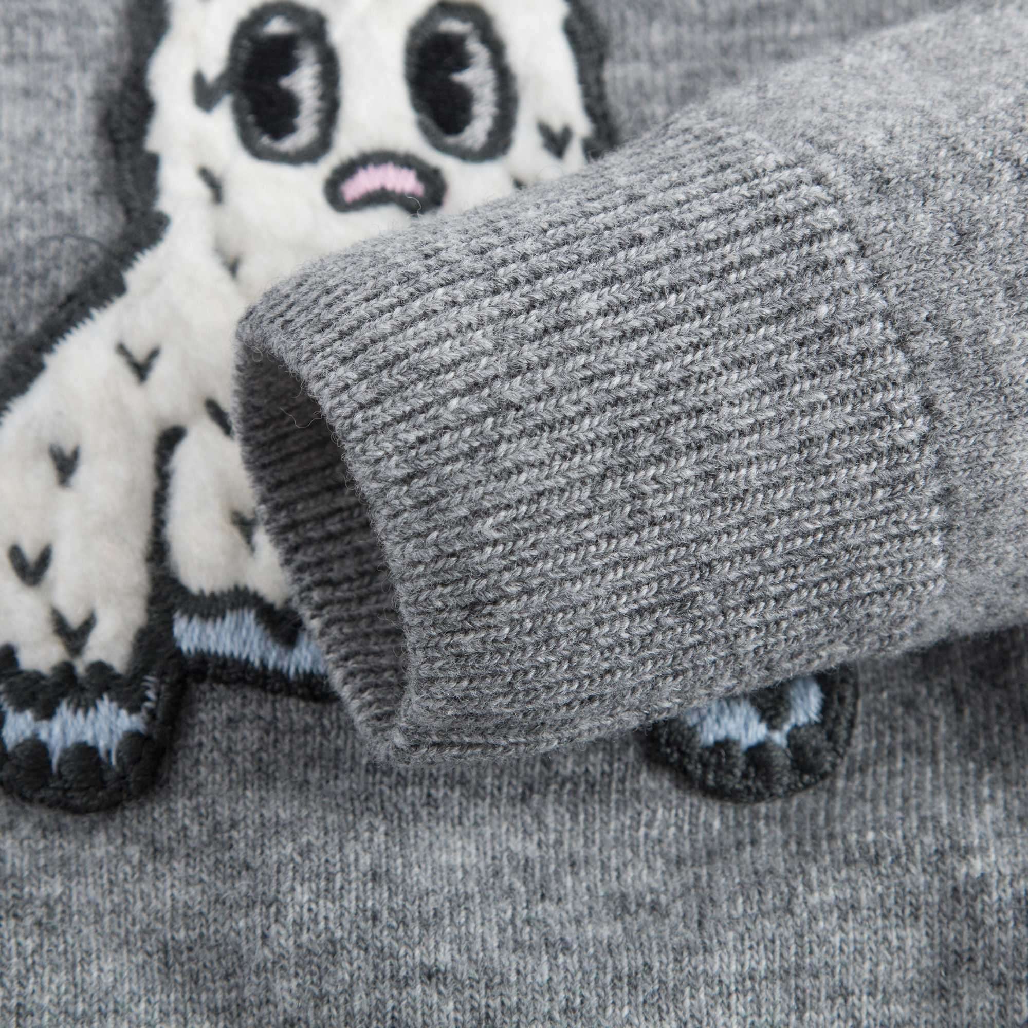 Baby Grey Knitted Sweater