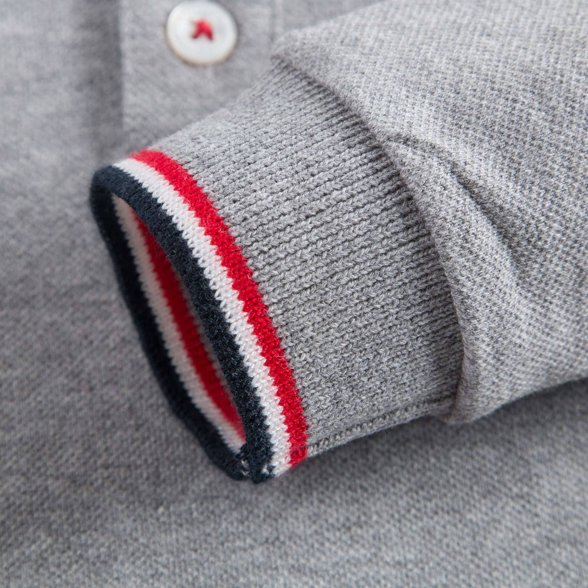 Baby Boys Grey Polo Shirt