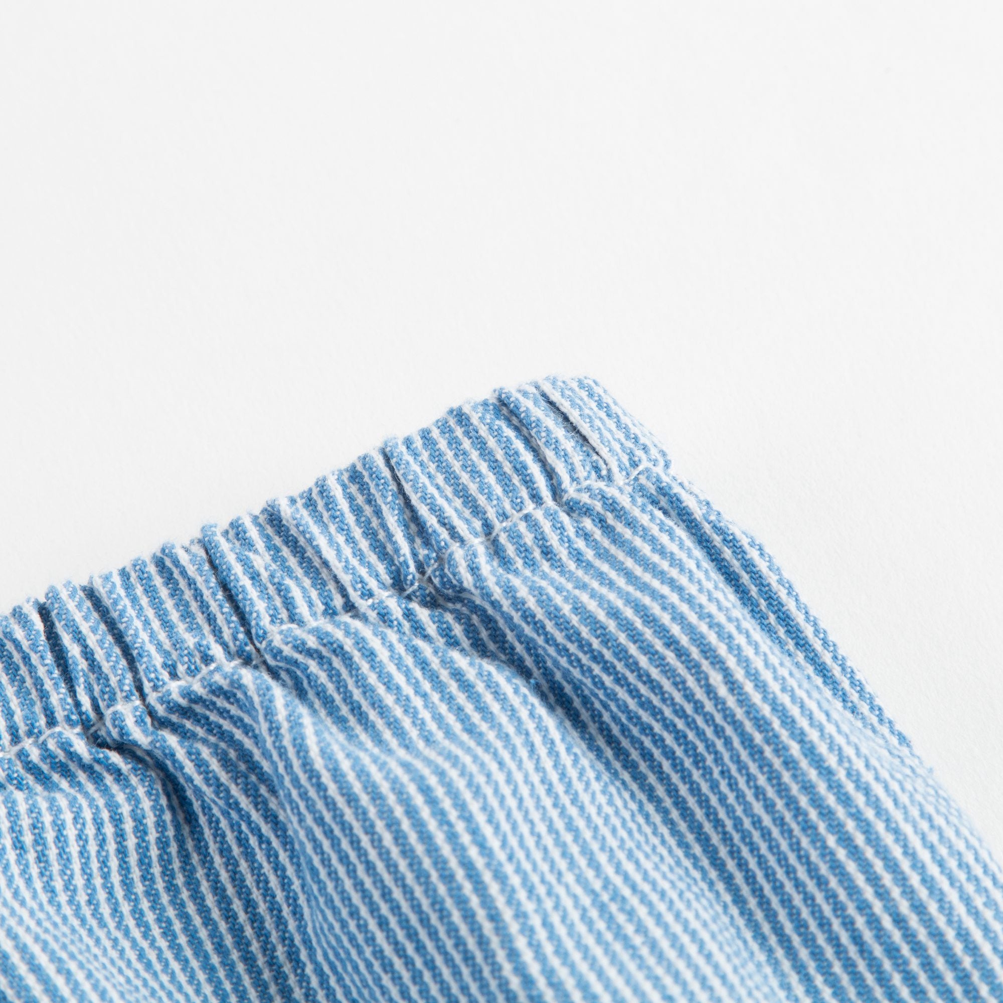 Baby Girls Blue Striped Sun Dress