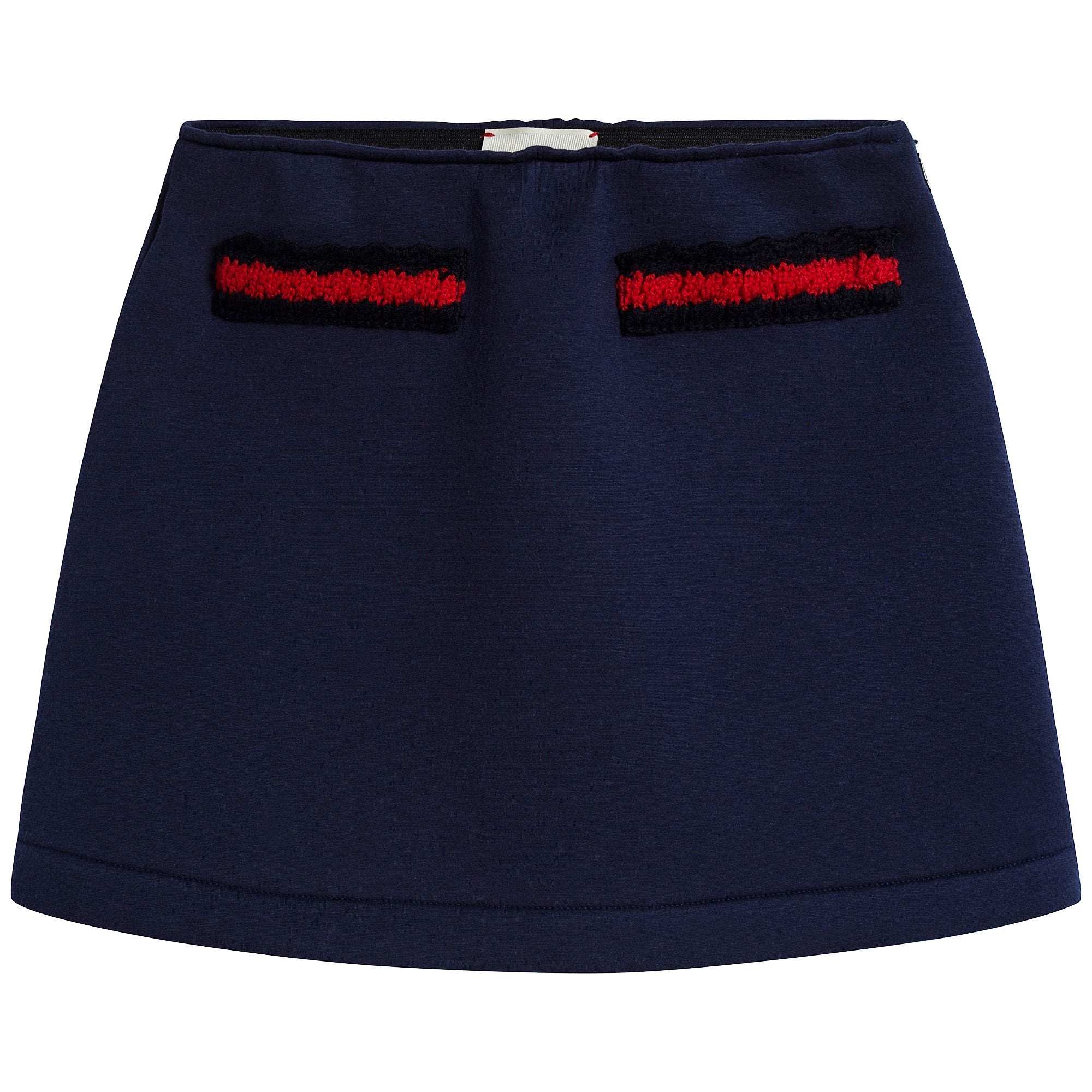 Girls Indigo Cotton Skirt