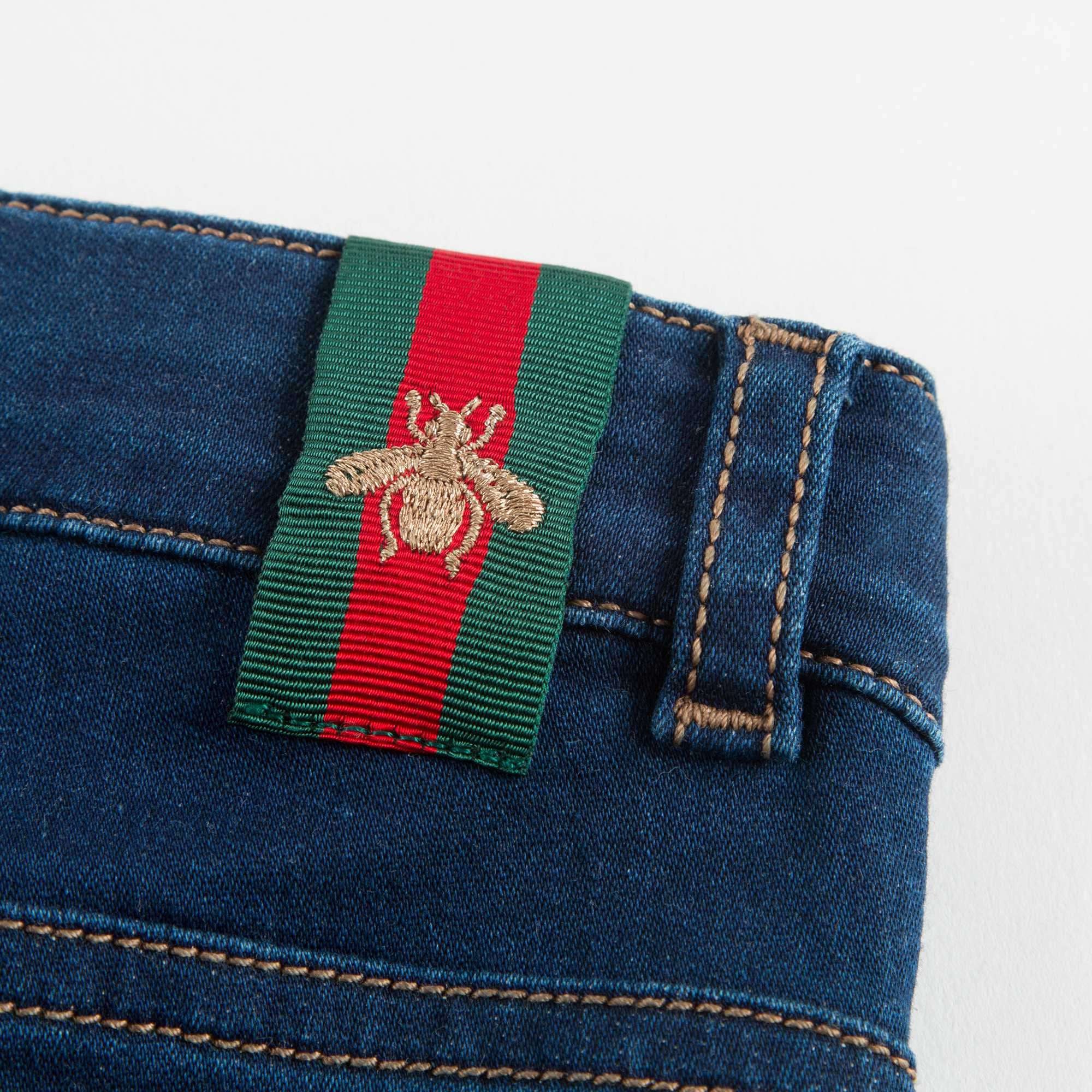 Girls Slim-Fit Blue Jeans
