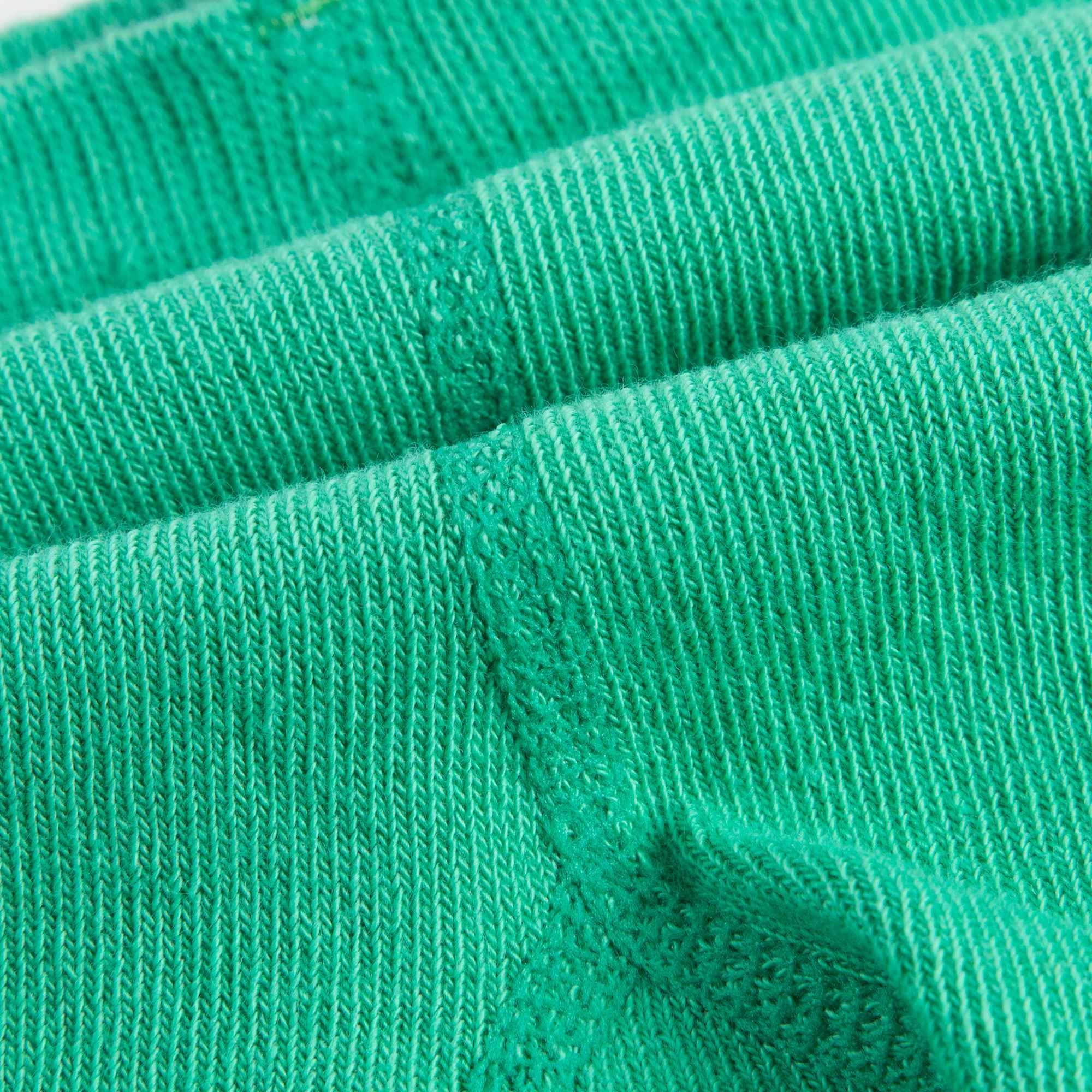 Girls Green Panda Printed Tights
