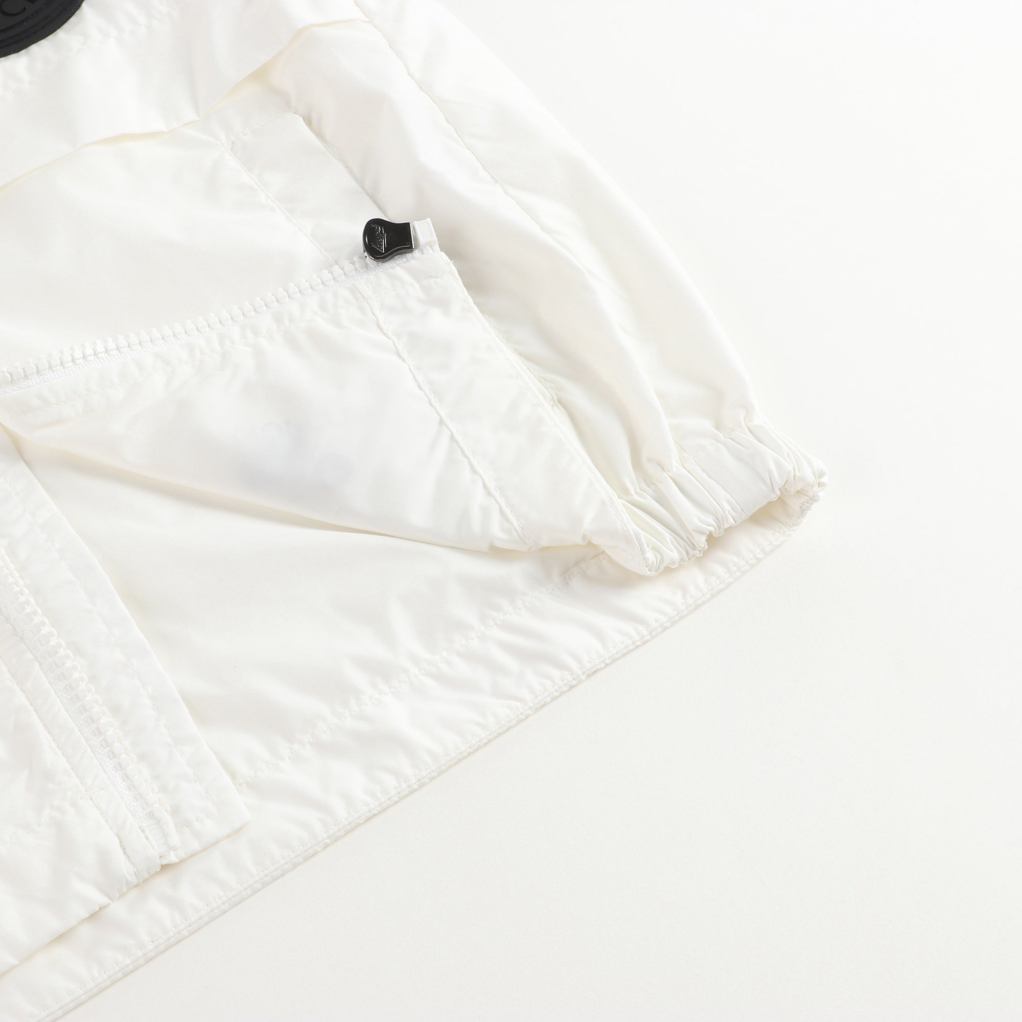 Girls & Boys White ”SAXOPHONE“ Logo Jacket