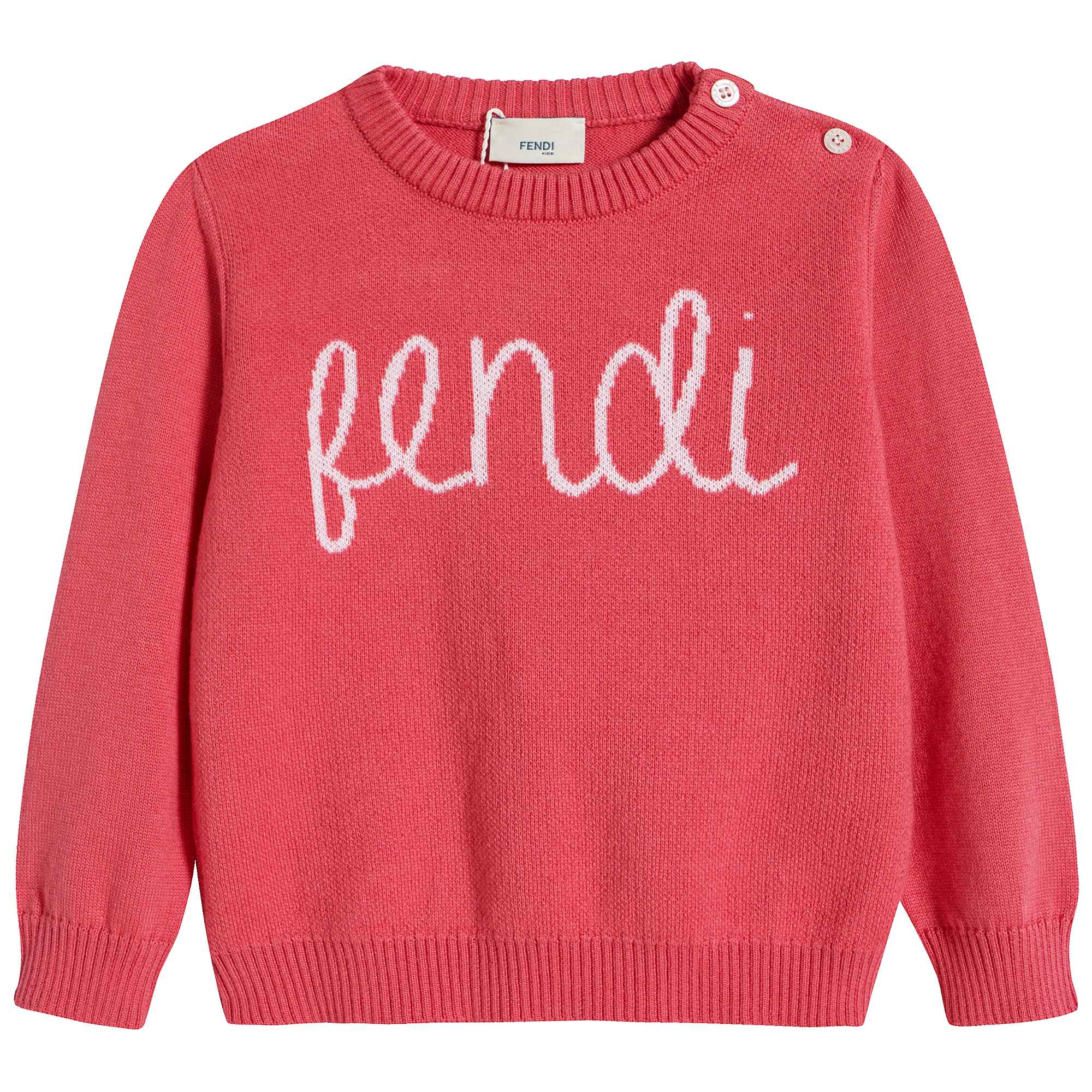 Baby Girls Rosa Antico Cotton Sweater
