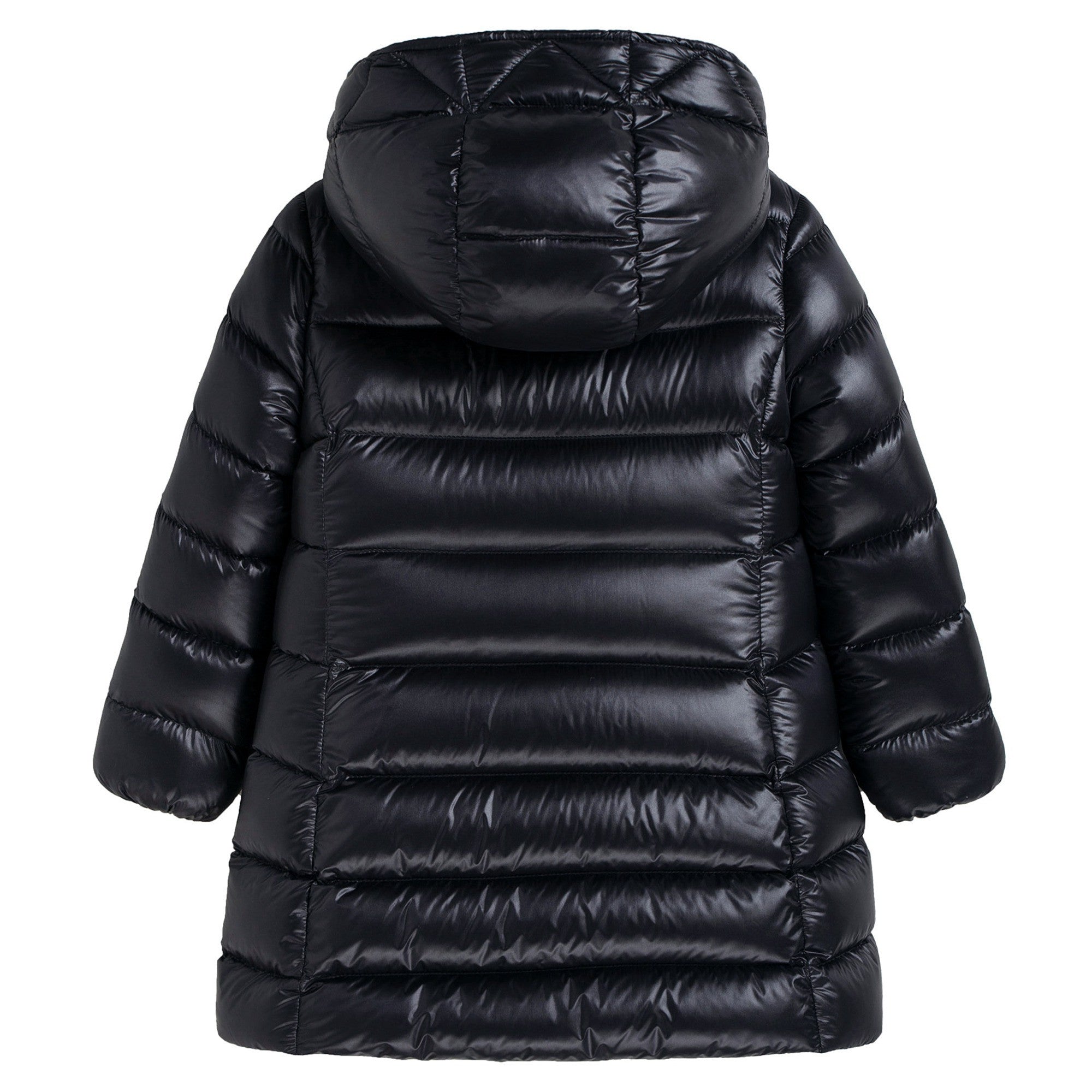 Girls Black 'Suyen' Down Padded Coat
