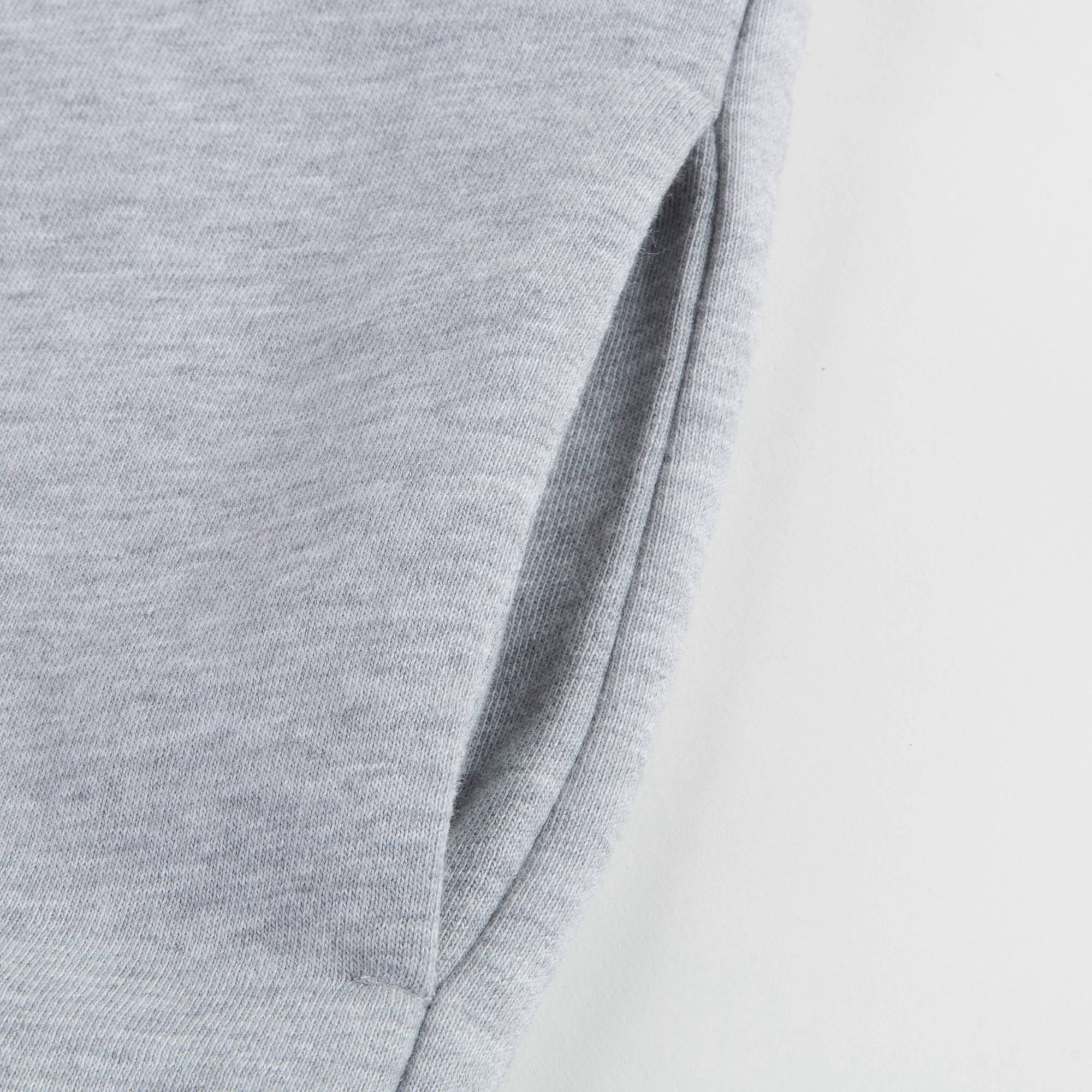 Girls Marl Grey Tiger Cotton Dress