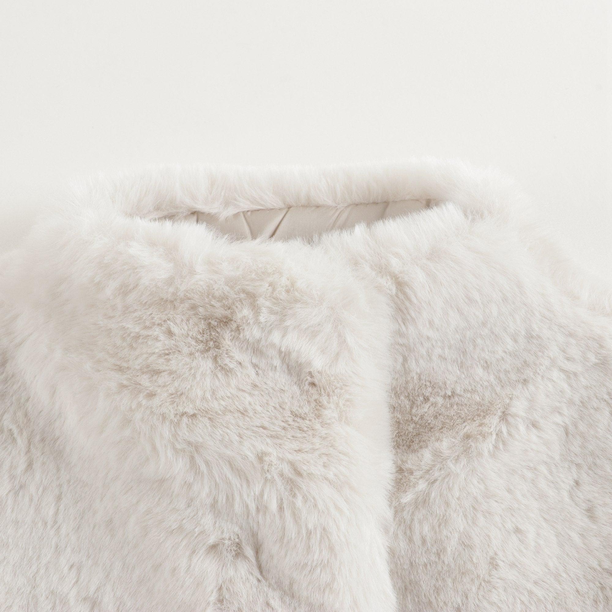 Girls Natrual Fur Vest