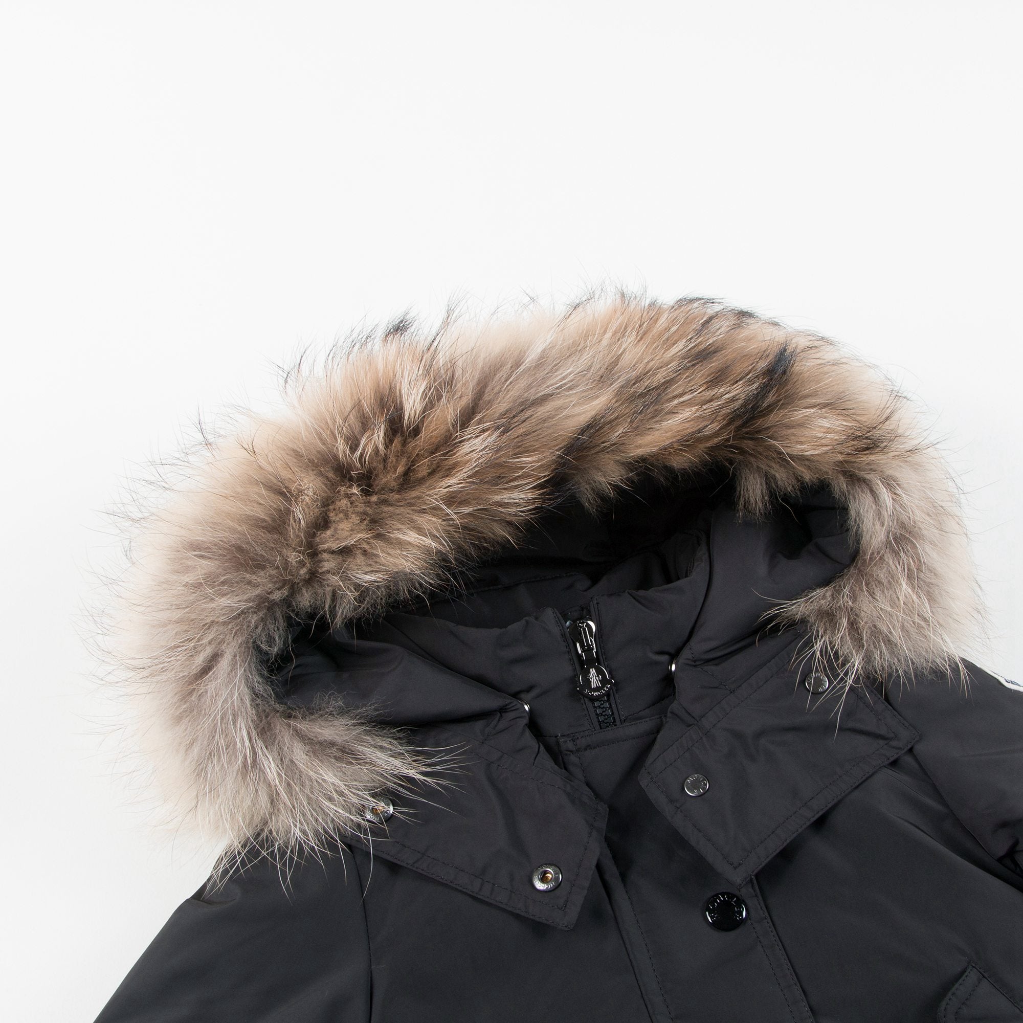 Girls  Black  "Yolande" Coat