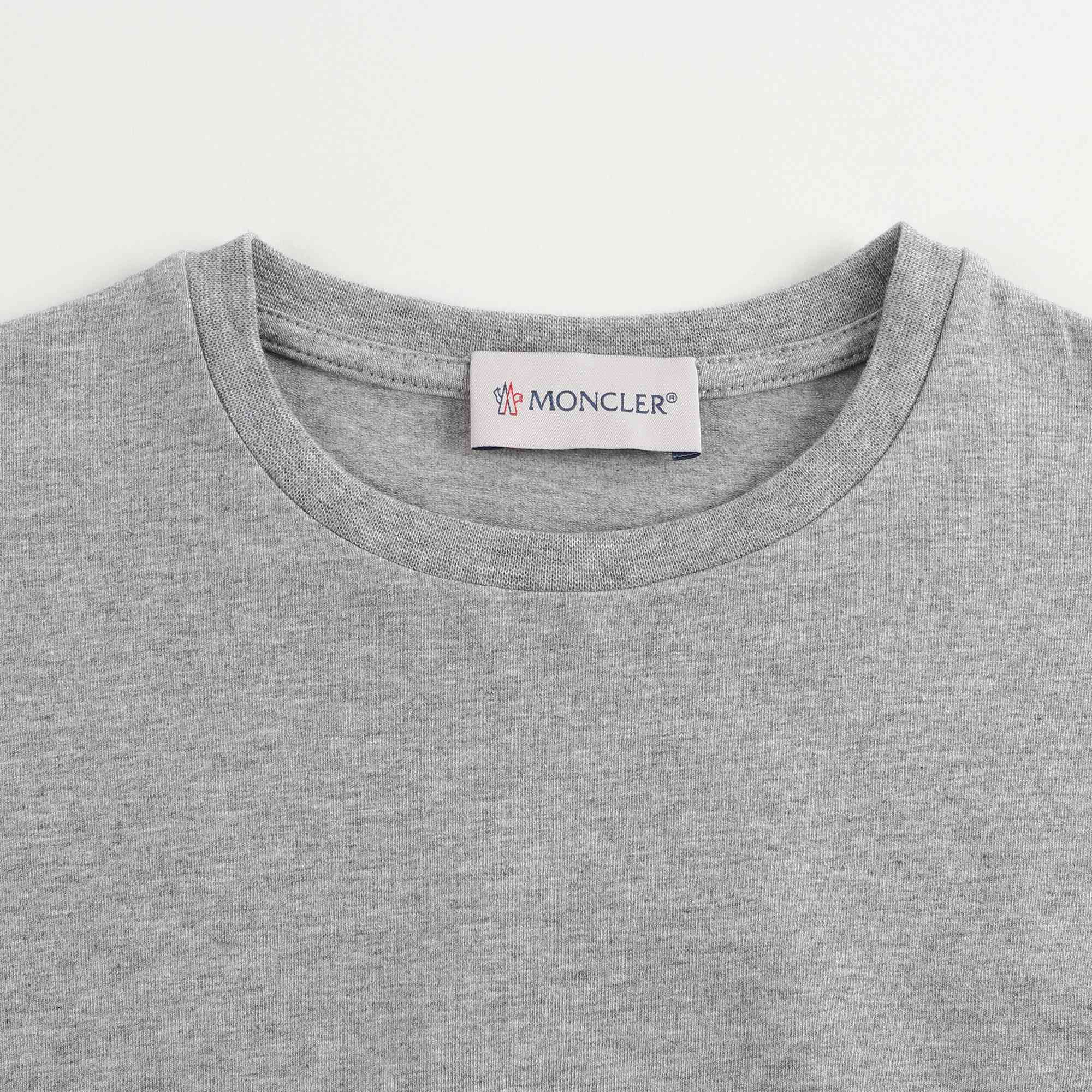 Girls Gray Logo T-shirt
