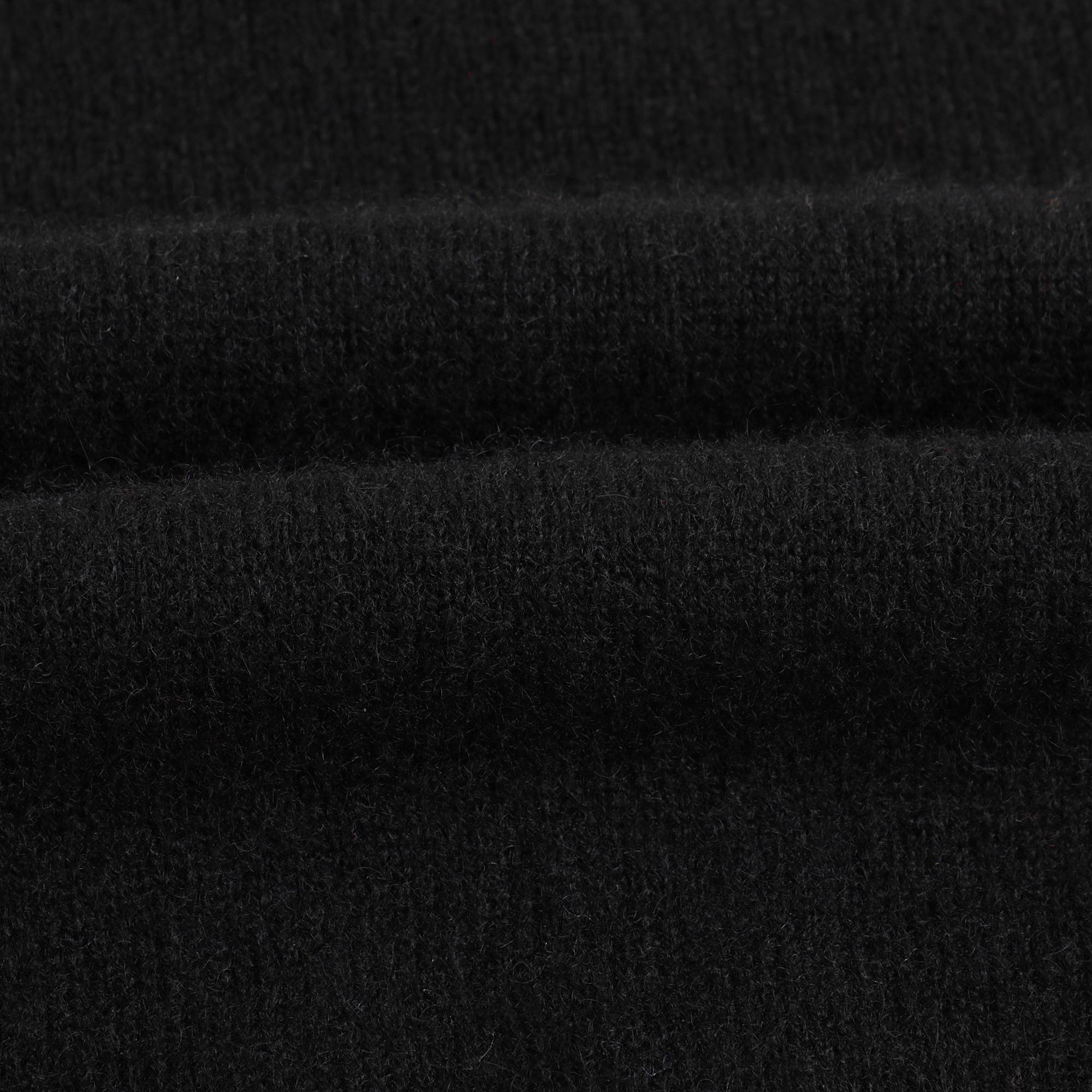 Girls Black Cashmere Sweatshirt
