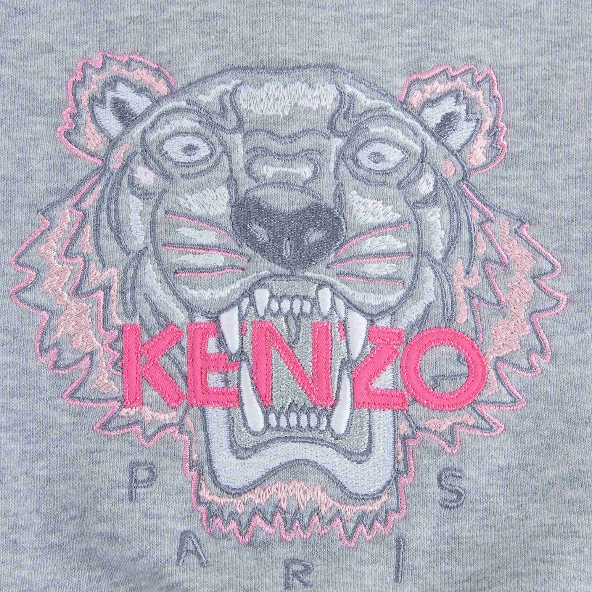 Baby Girls Marl Grey Cotton Sweatshirt