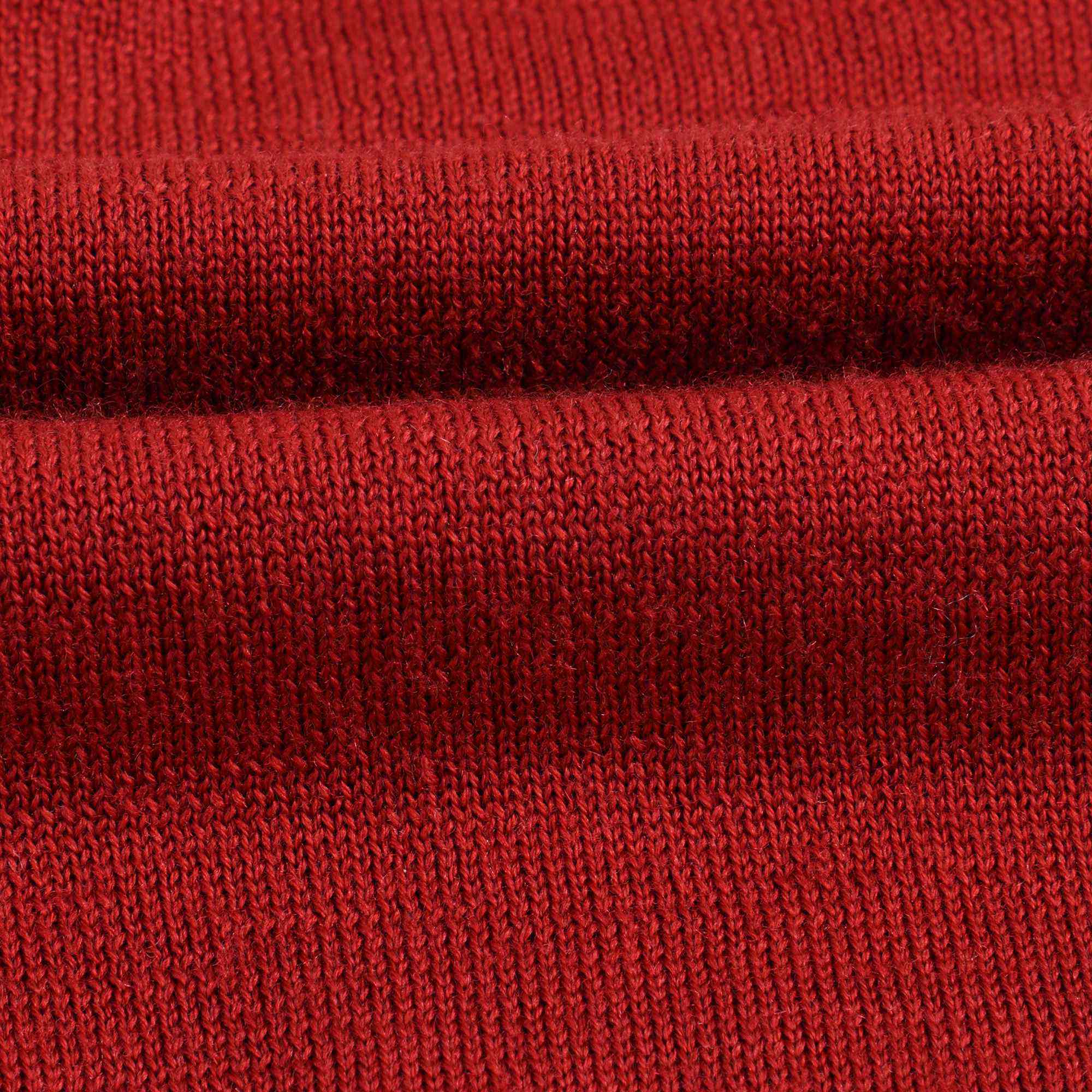 Girls Red Wool Cardigan