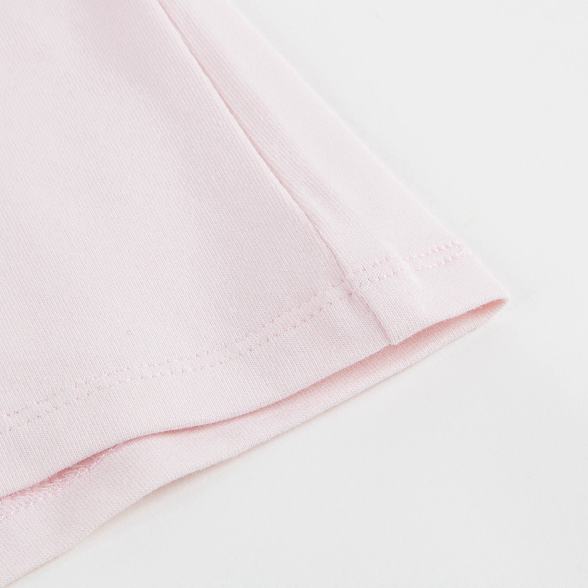 Baby Girls Light Pink Cotton T-shirt