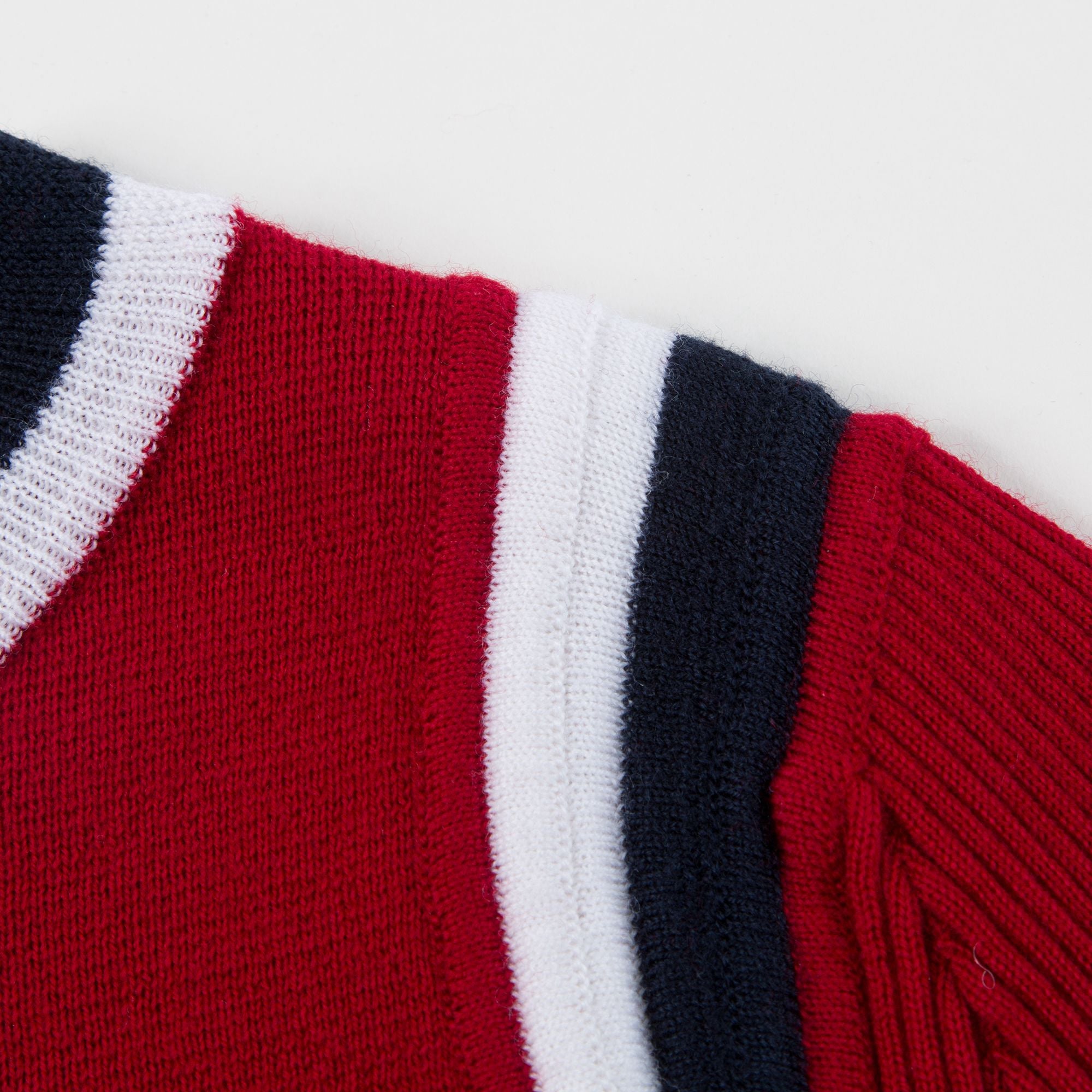 Girls  Red   Wool  Cardigan