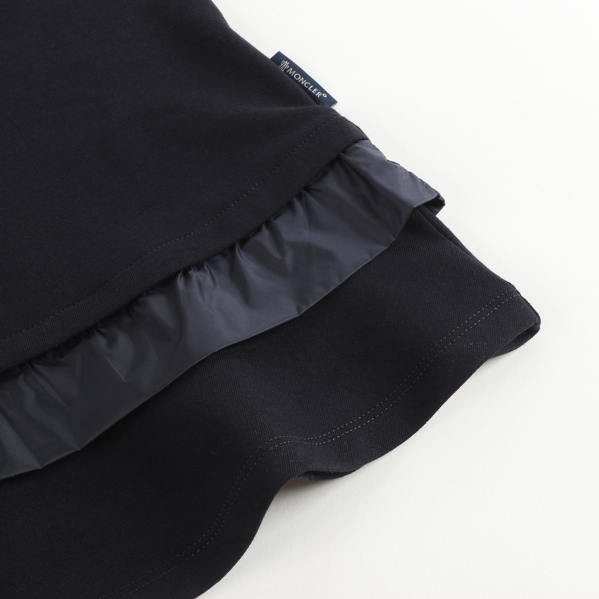 Baby Girls Black Logo Dress