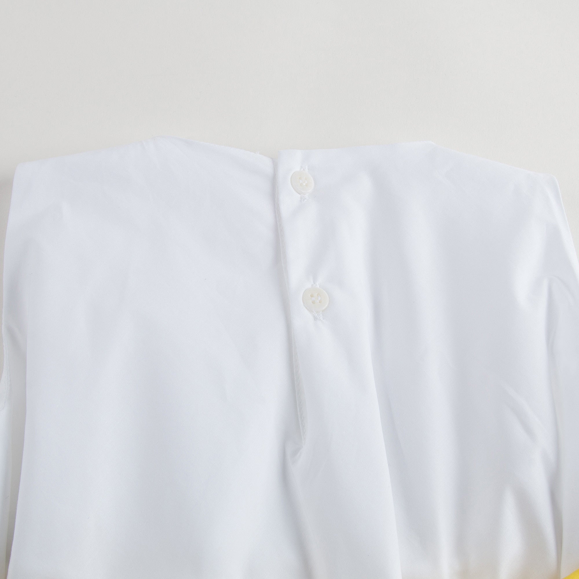 Girls White Dress With Black Bow - CÉMAROSE | Children's Fashion Store - 5