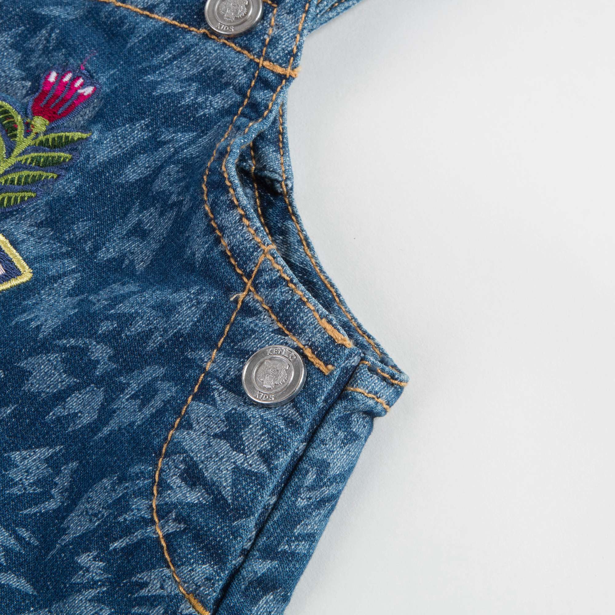 Baby Girls Middle Indigo Dress