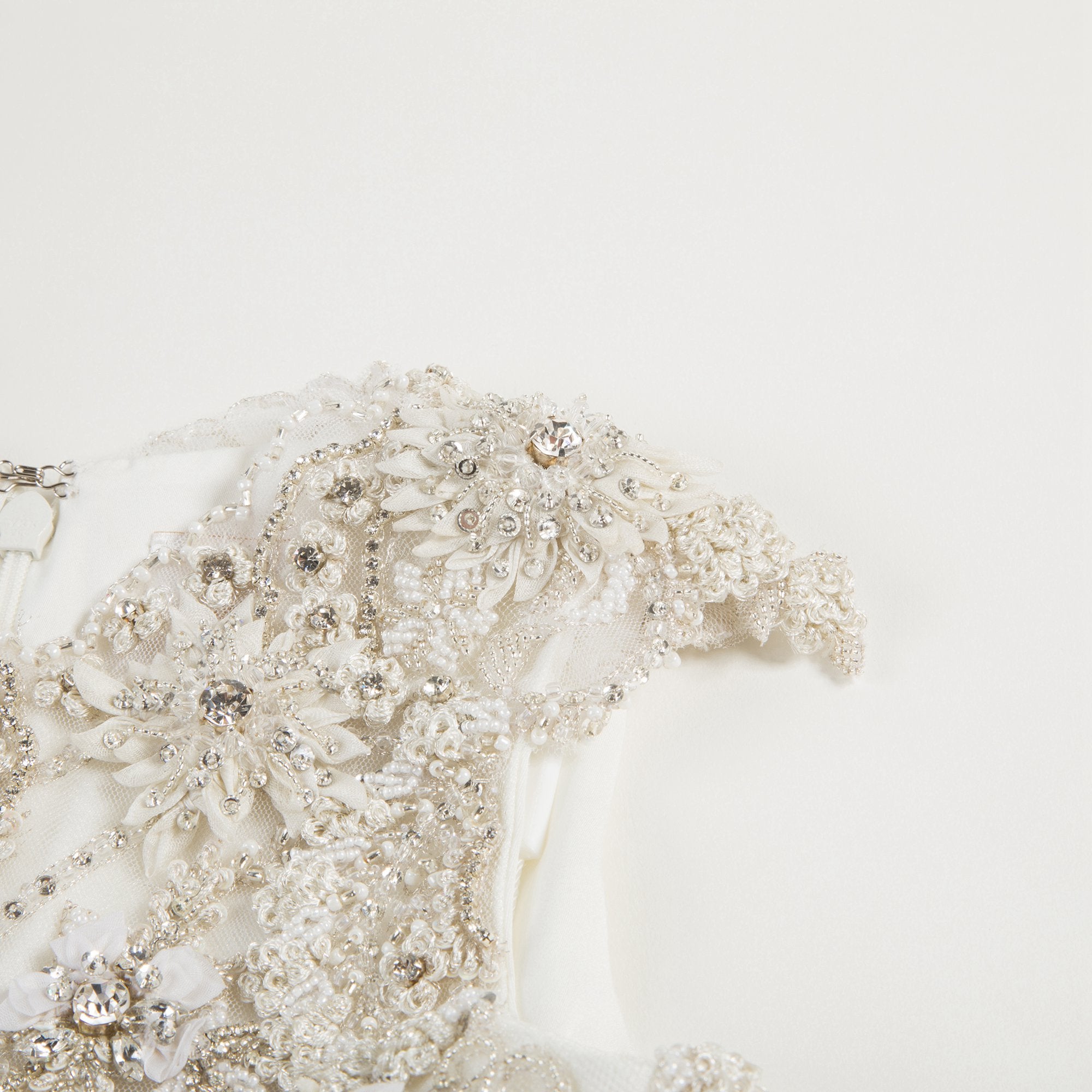 Girls  White  "Pruncess Ekaterina"  Dress