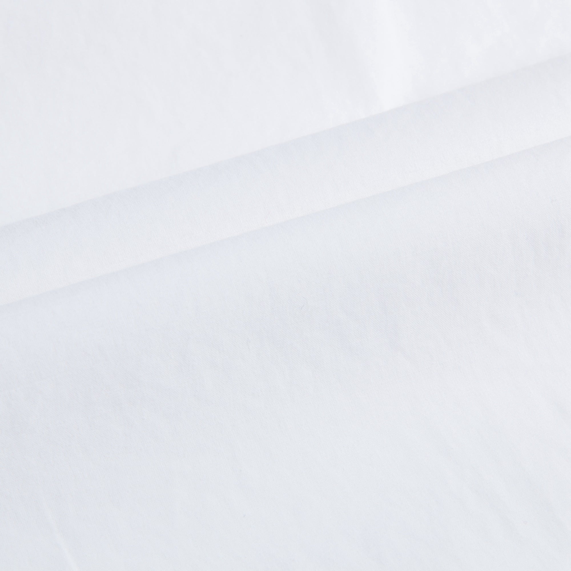 Girls White Cotton Trousers