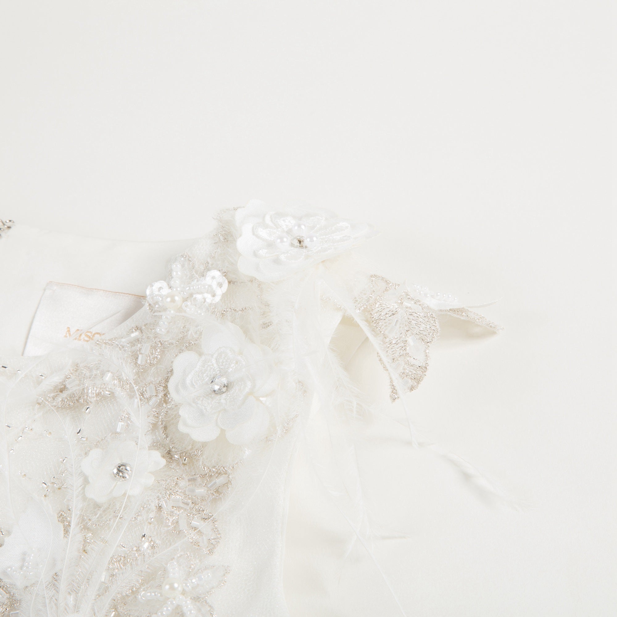 Girls  White  "The Royal Beauty"  Dress