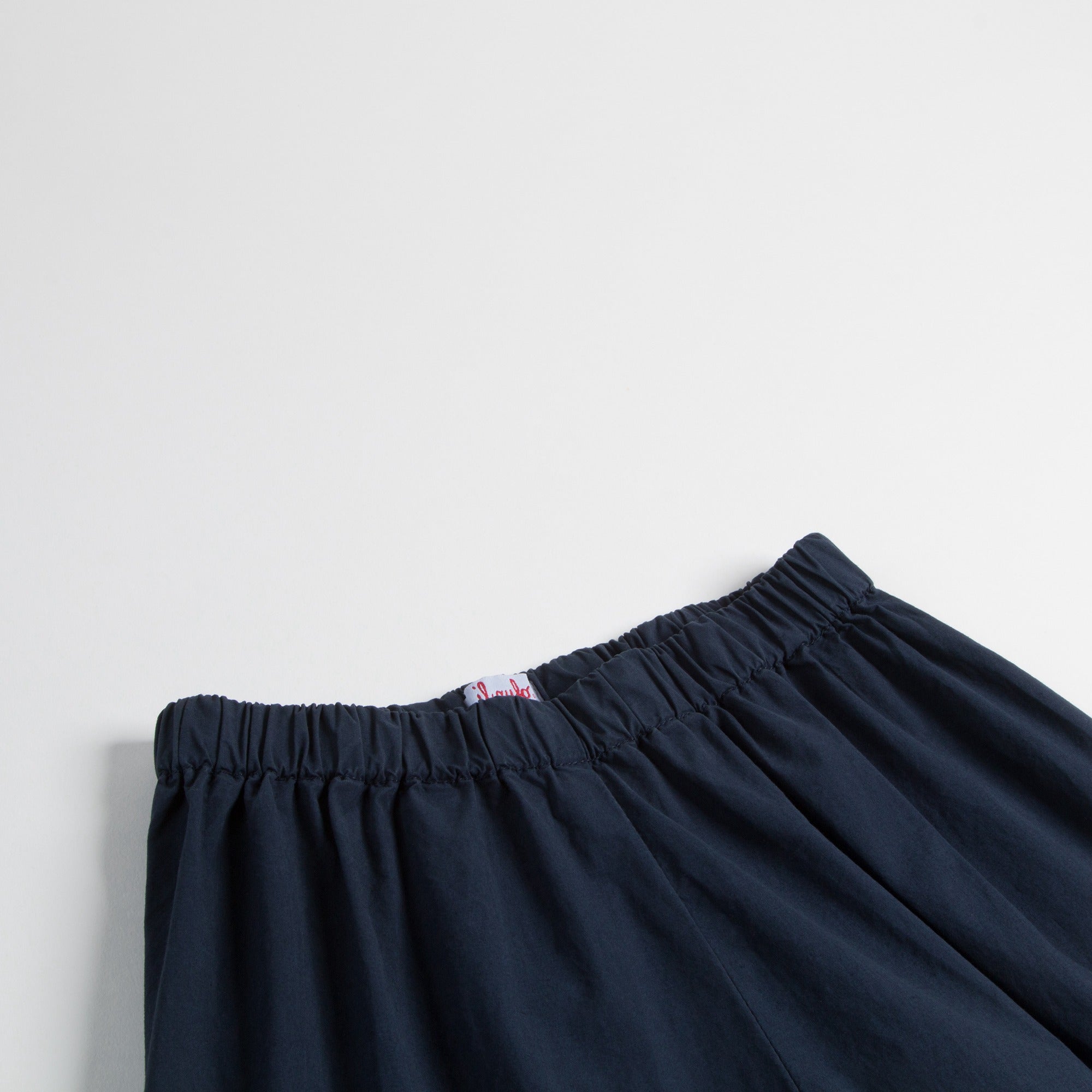 Girls Dark  Blue Cotton Trousers