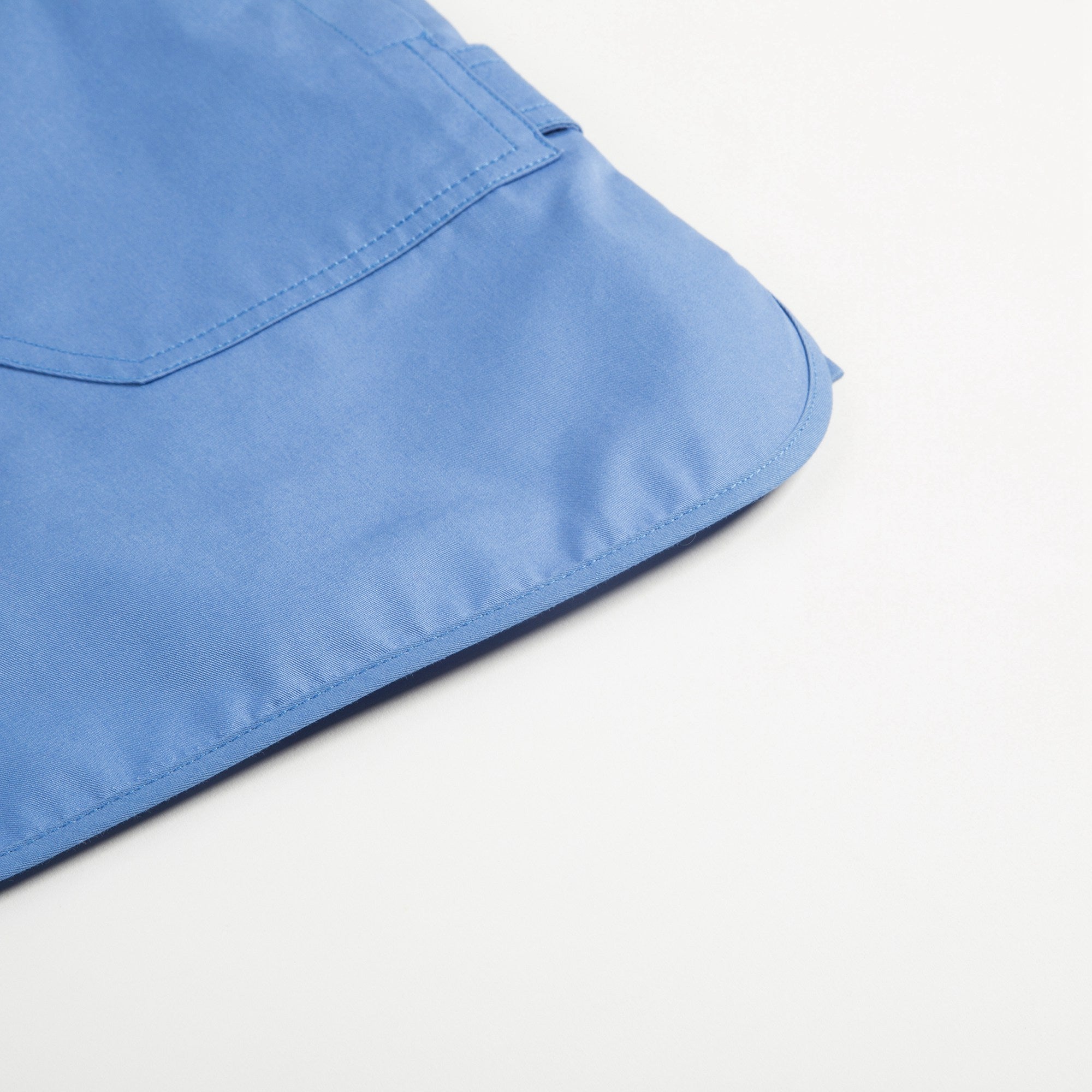 Girls Bright Cobalt Cotton Dress