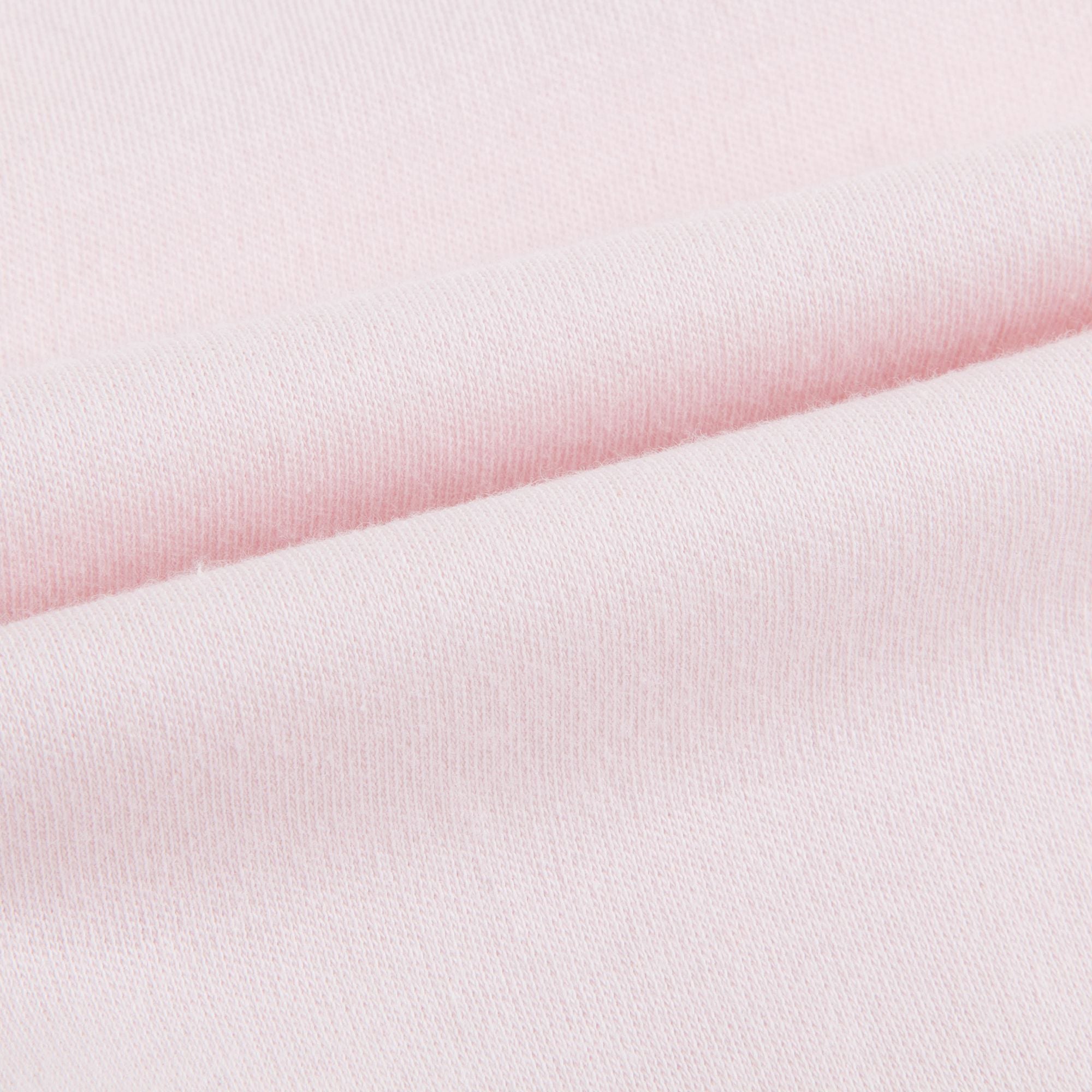 Baby Girls Light Pink Cotton Babysuit