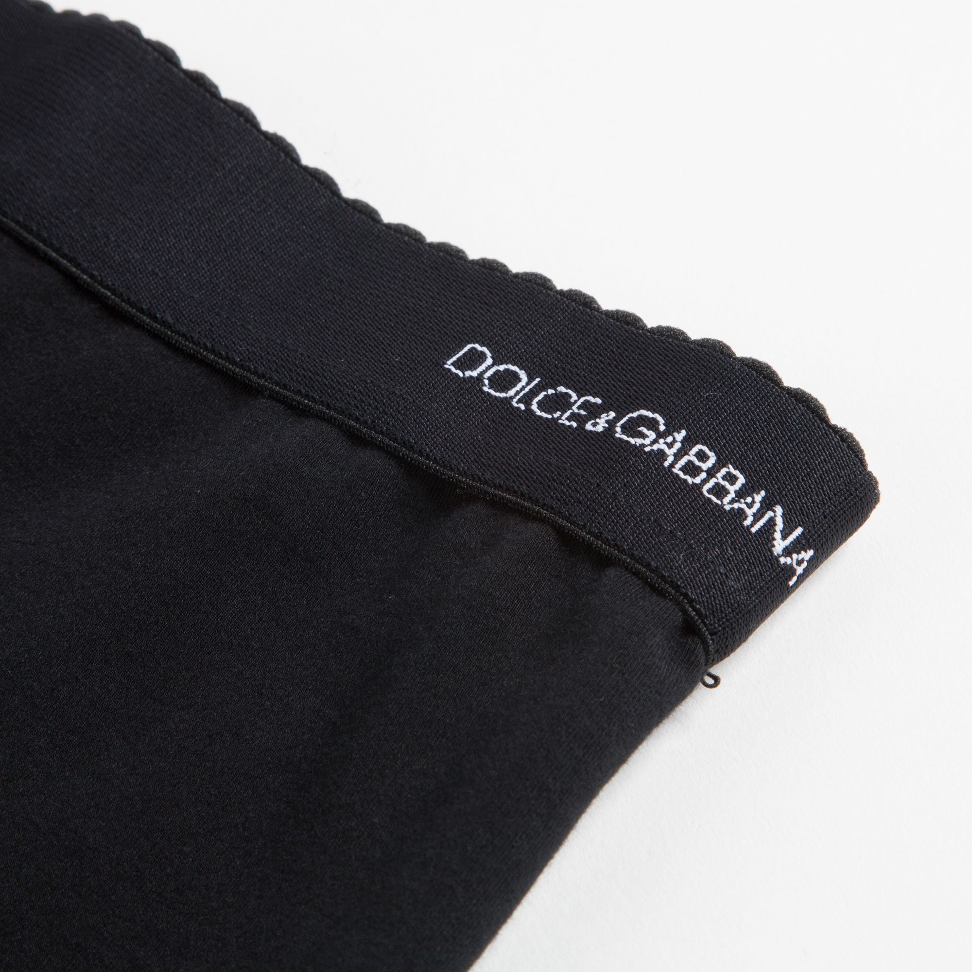 Girls Black Cotton Trousers