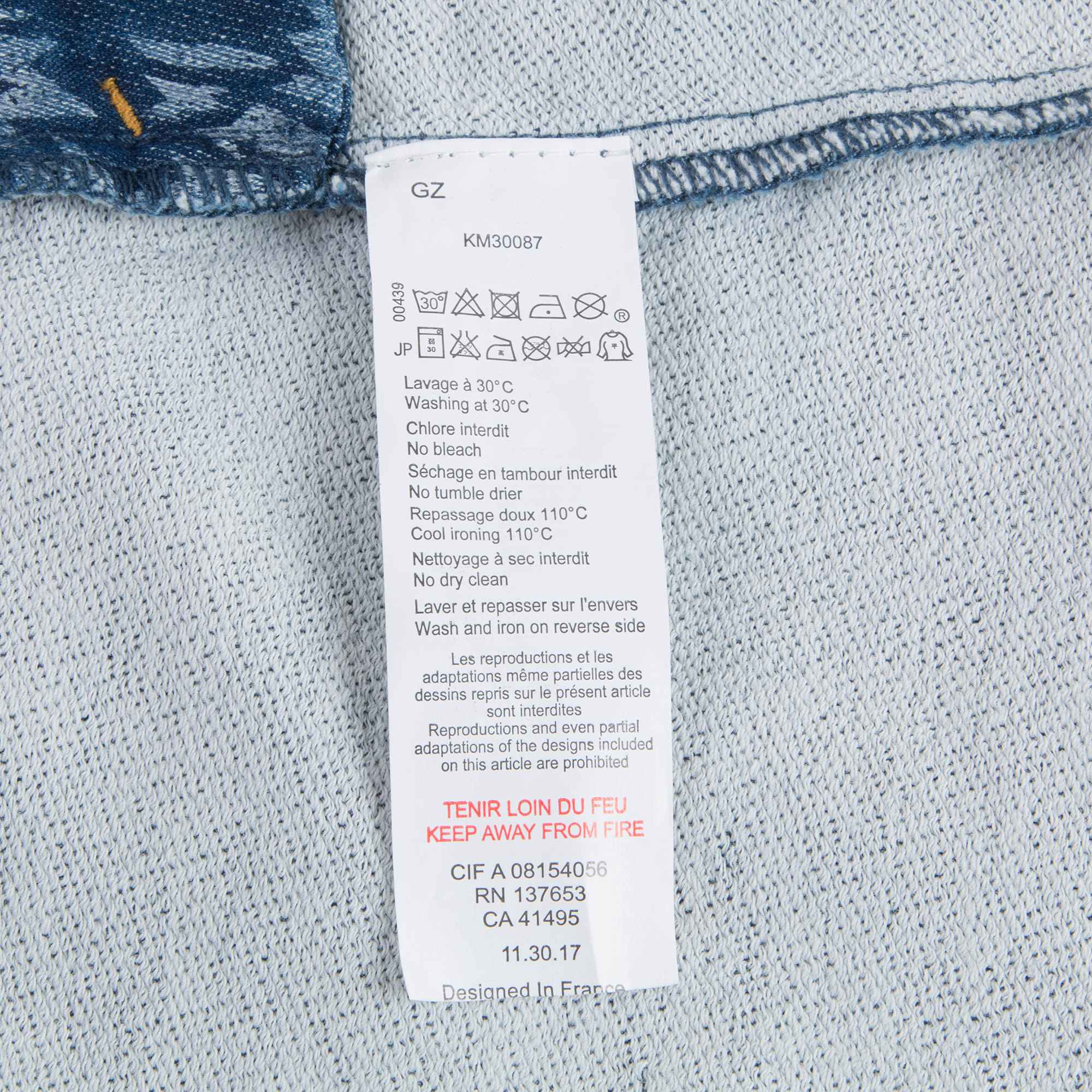Baby Girls Middle Indigo Dress