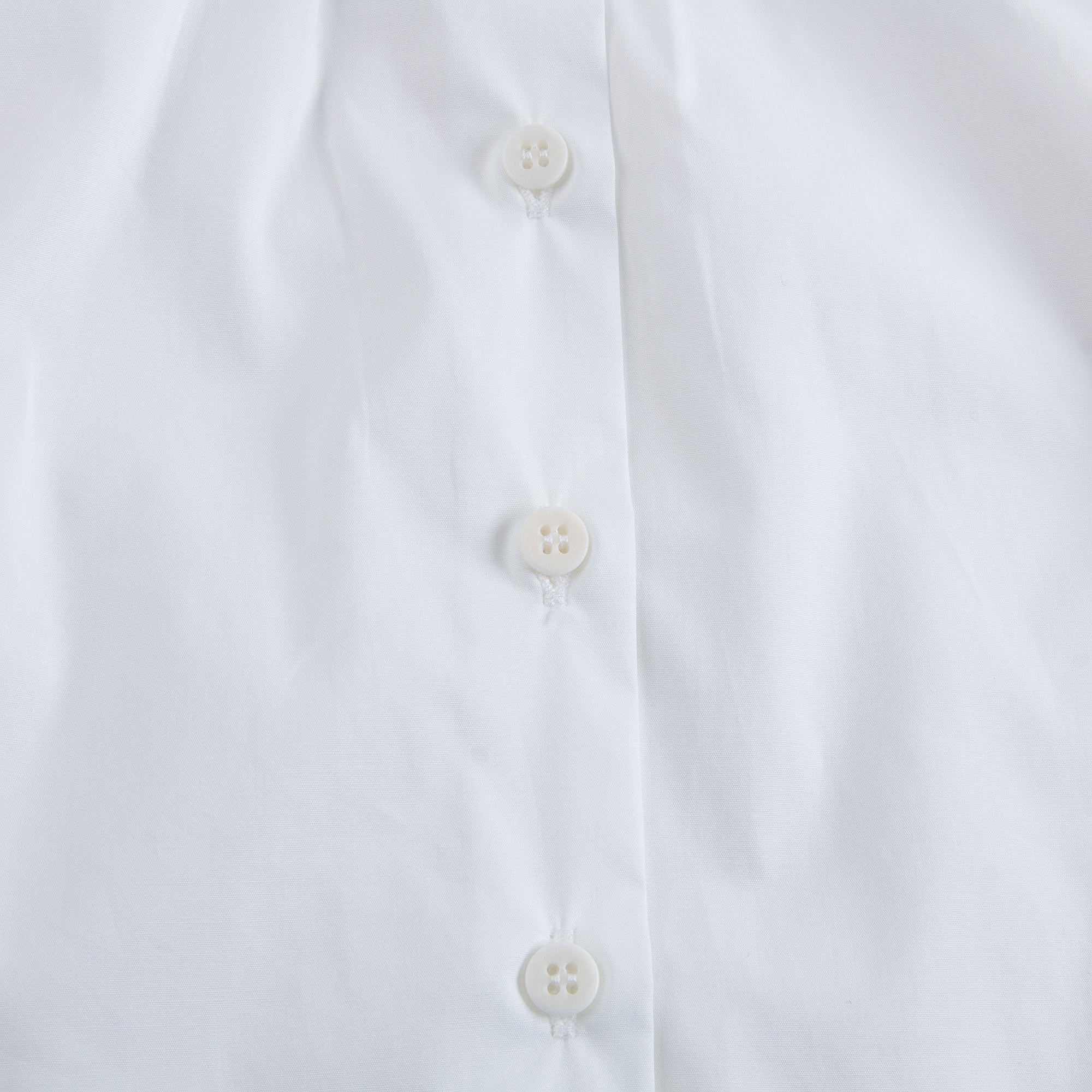 Girls White Cotton Blouse - CÉMAROSE | Children's Fashion Store - 4