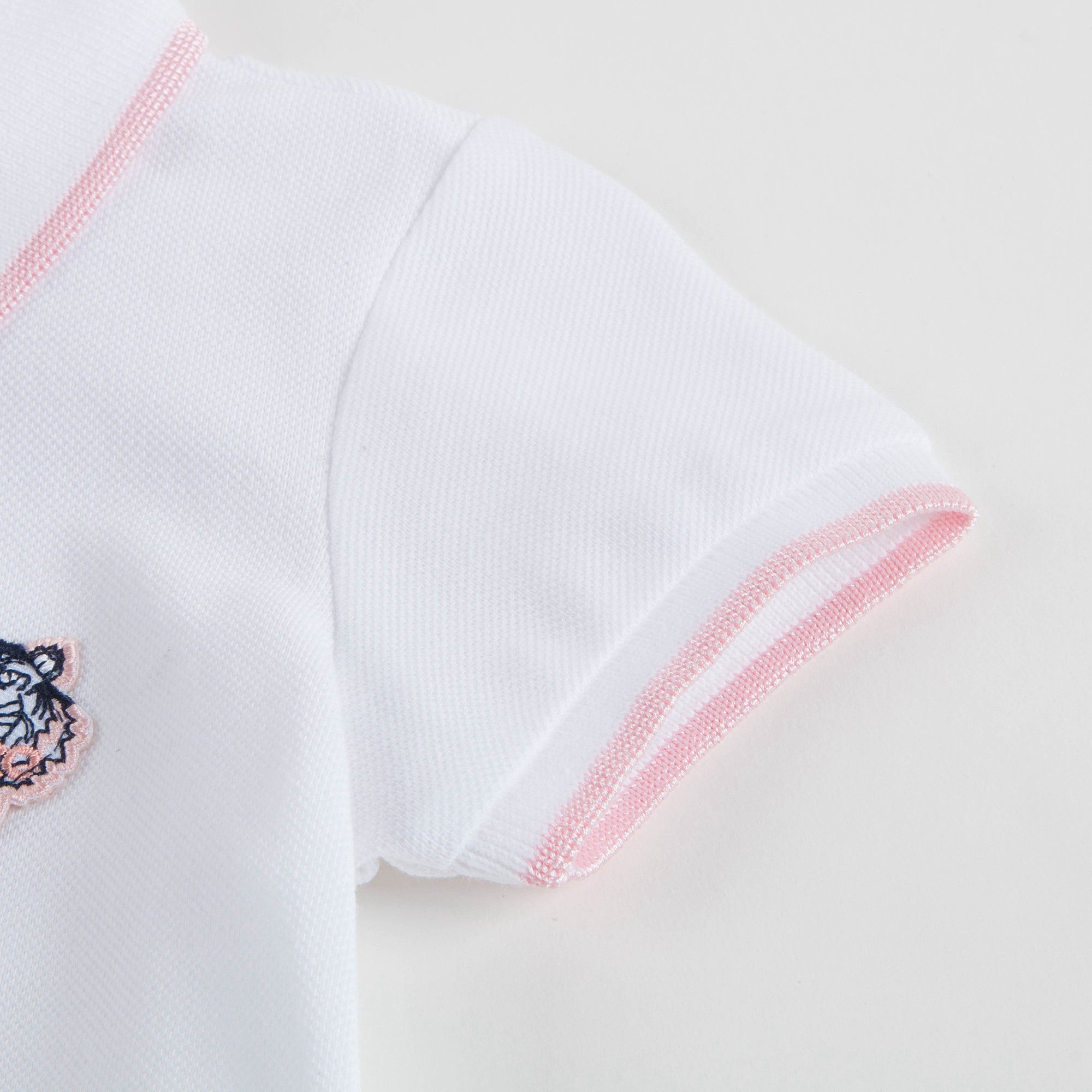 Baby Girls Optical White Cotton Dress