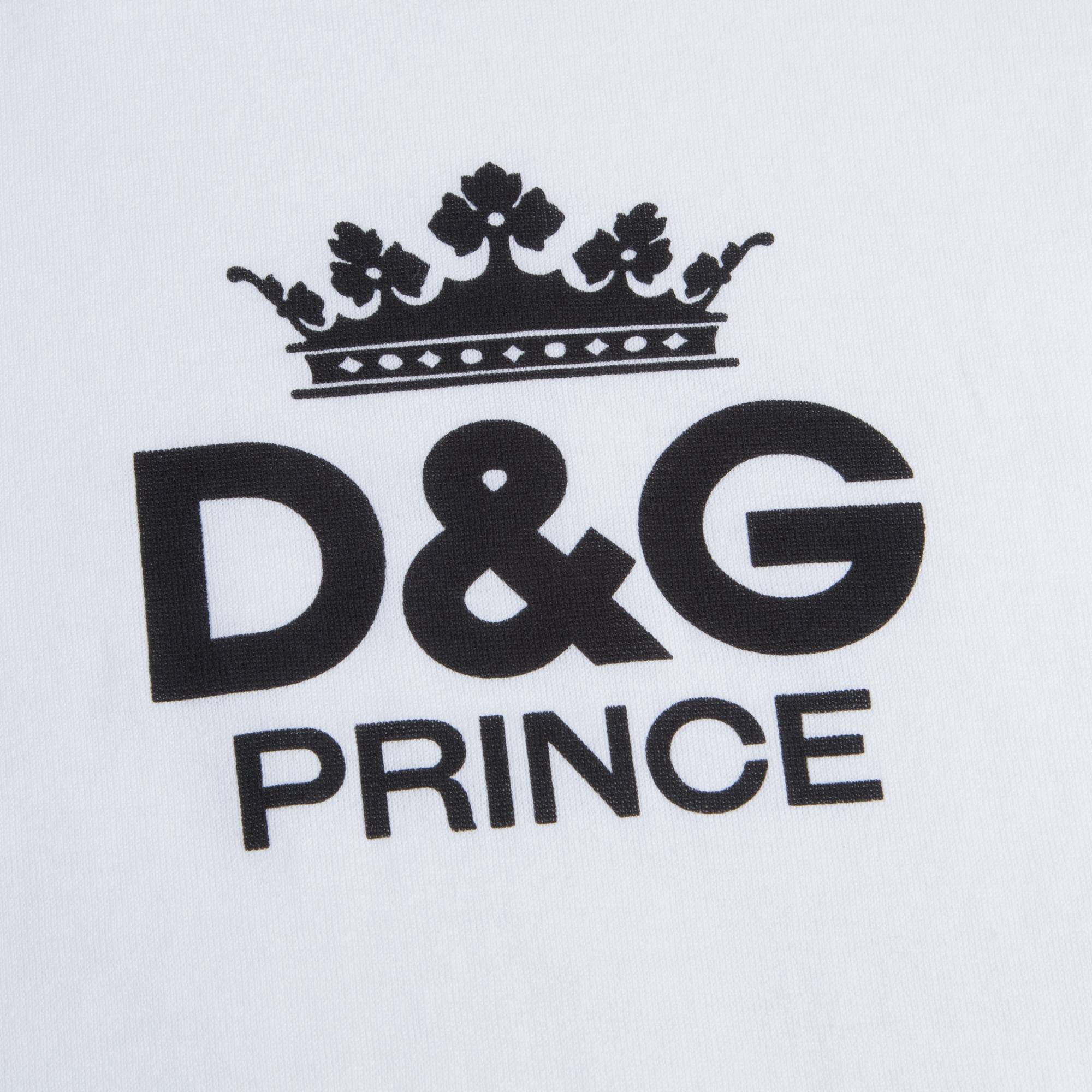 Baby  White  Logo  T-shirt