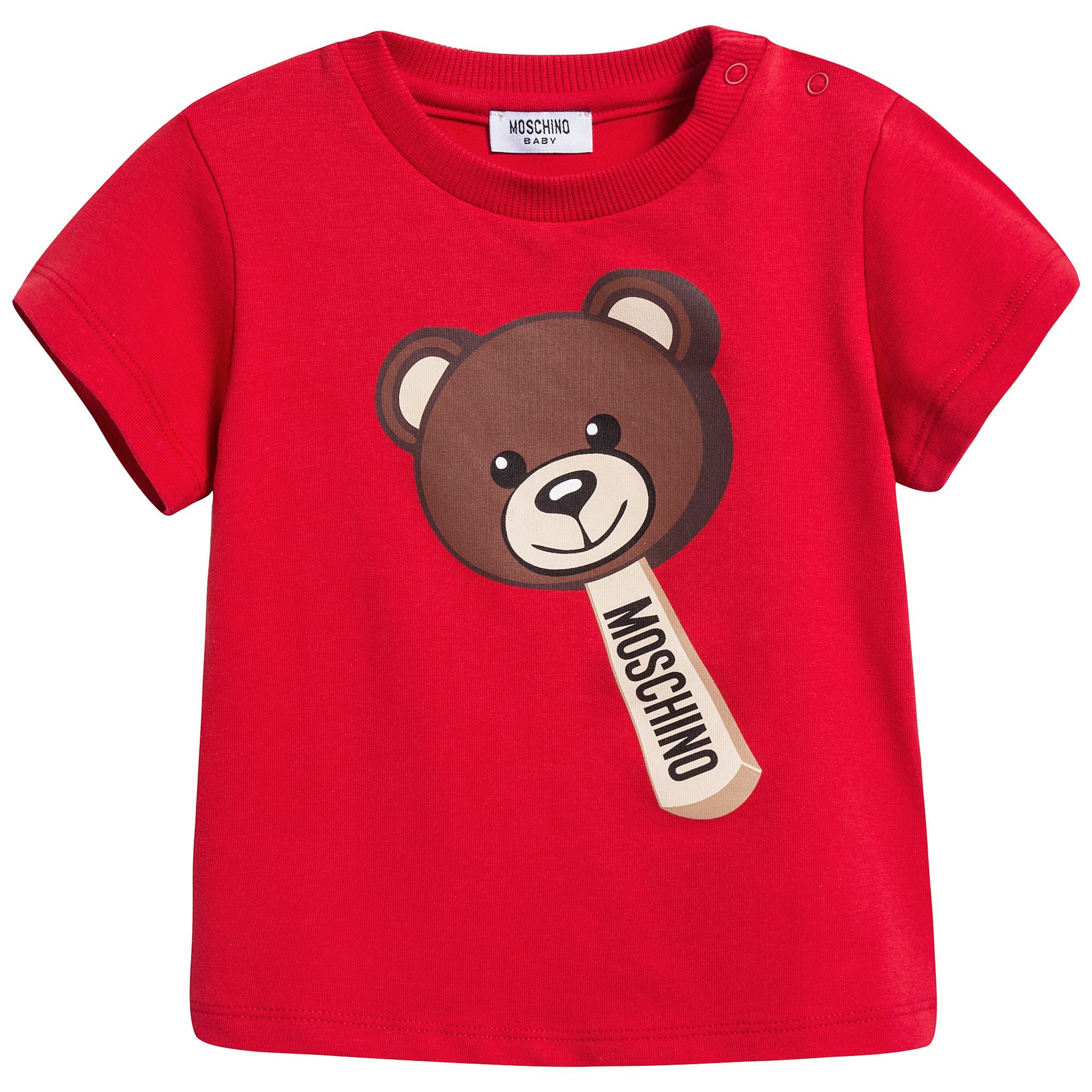 Baby Poppy Red Cotton T-shirt