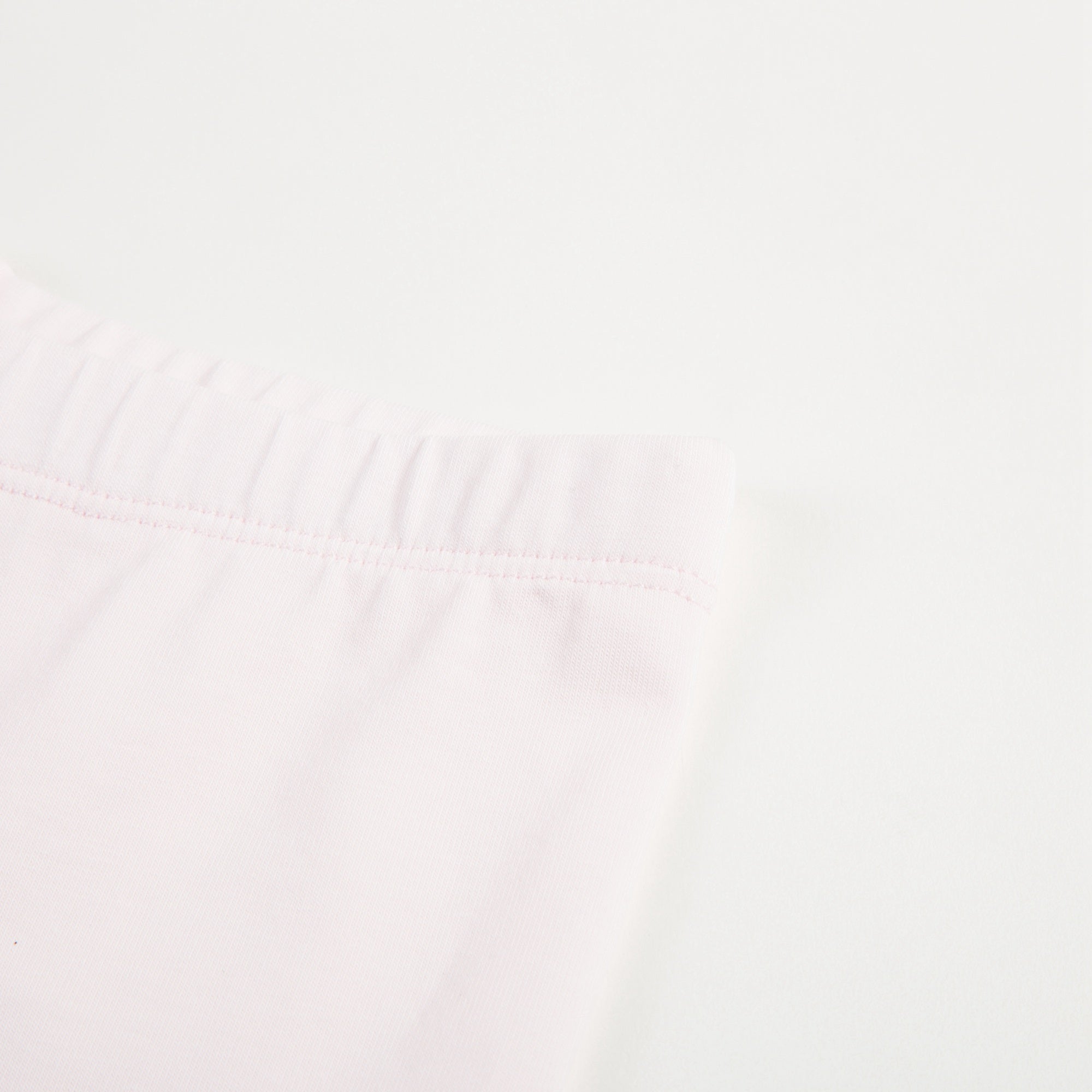 Baby Girls Pale Pink  Cotton Leggings