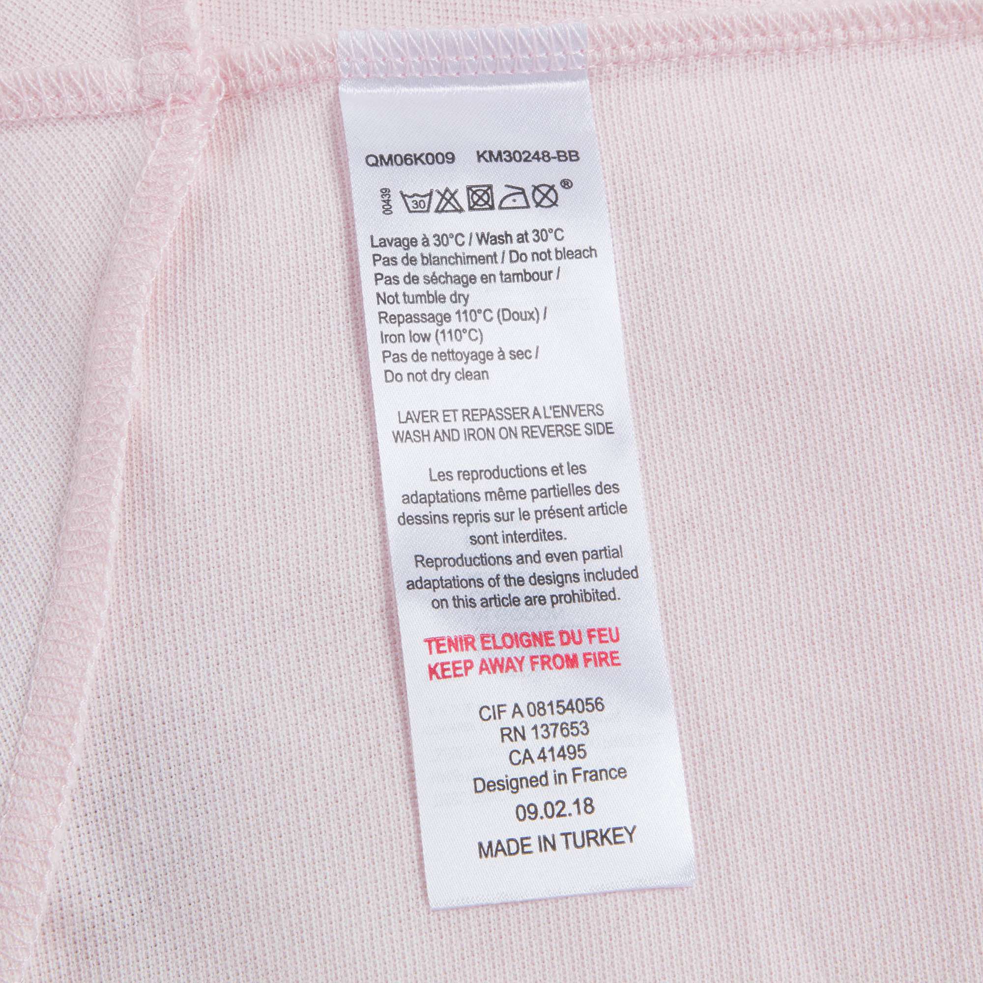 Baby Girls Light Pink Cotton Dress
