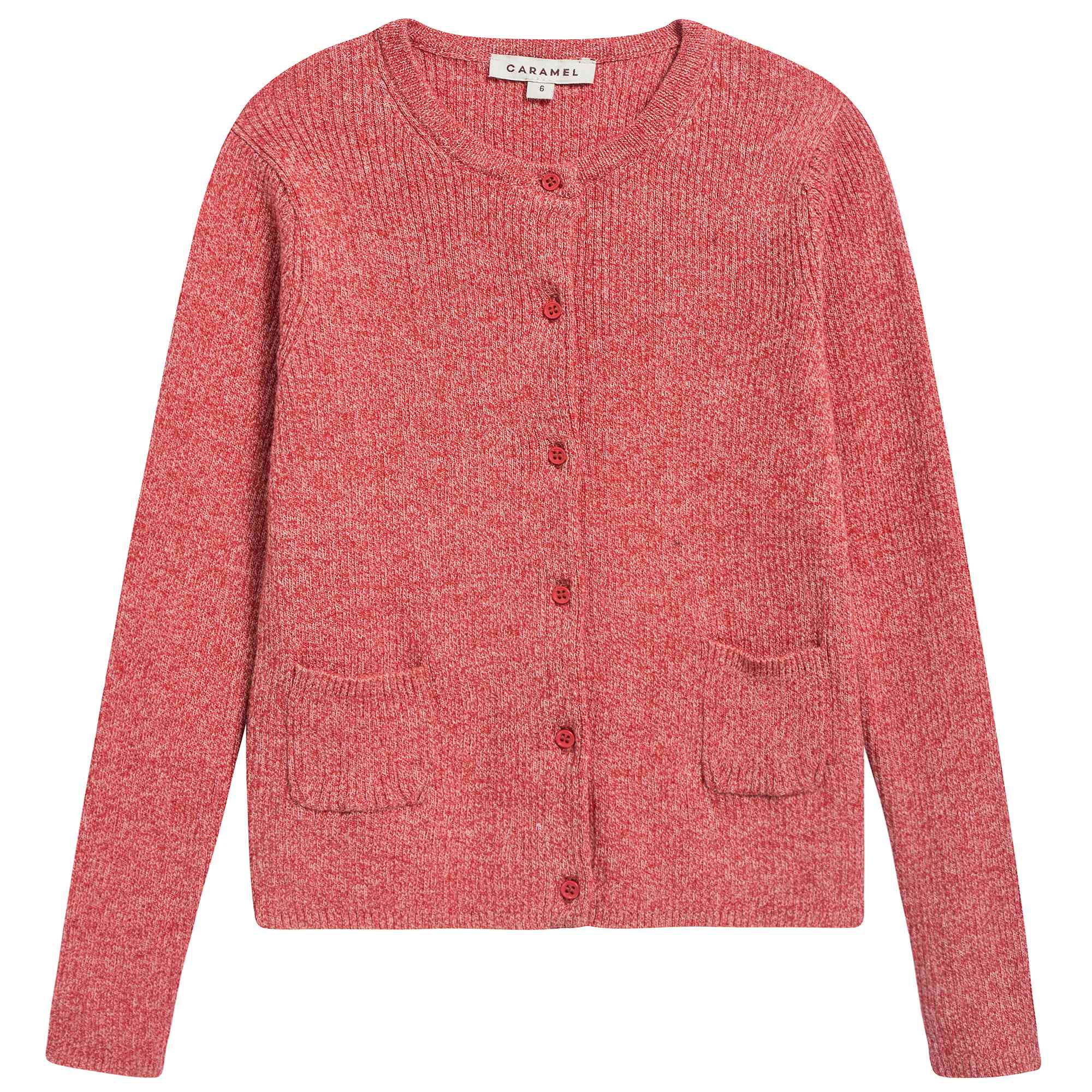 Girls Strawberry Knitwear Cardigan