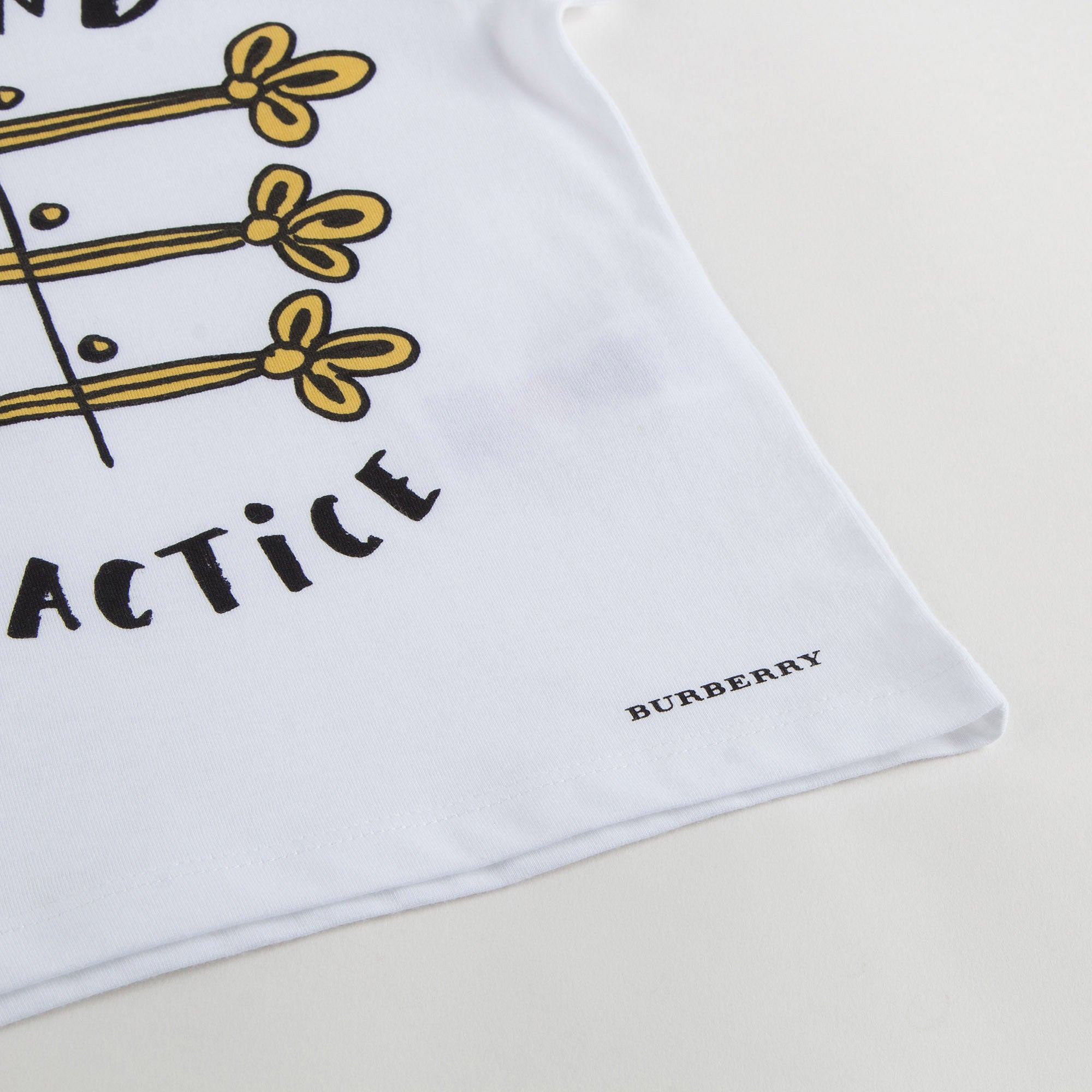 Baby Girls White Band Practice T-Shirt - CÉMAROSE | Children's Fashion Store - 6