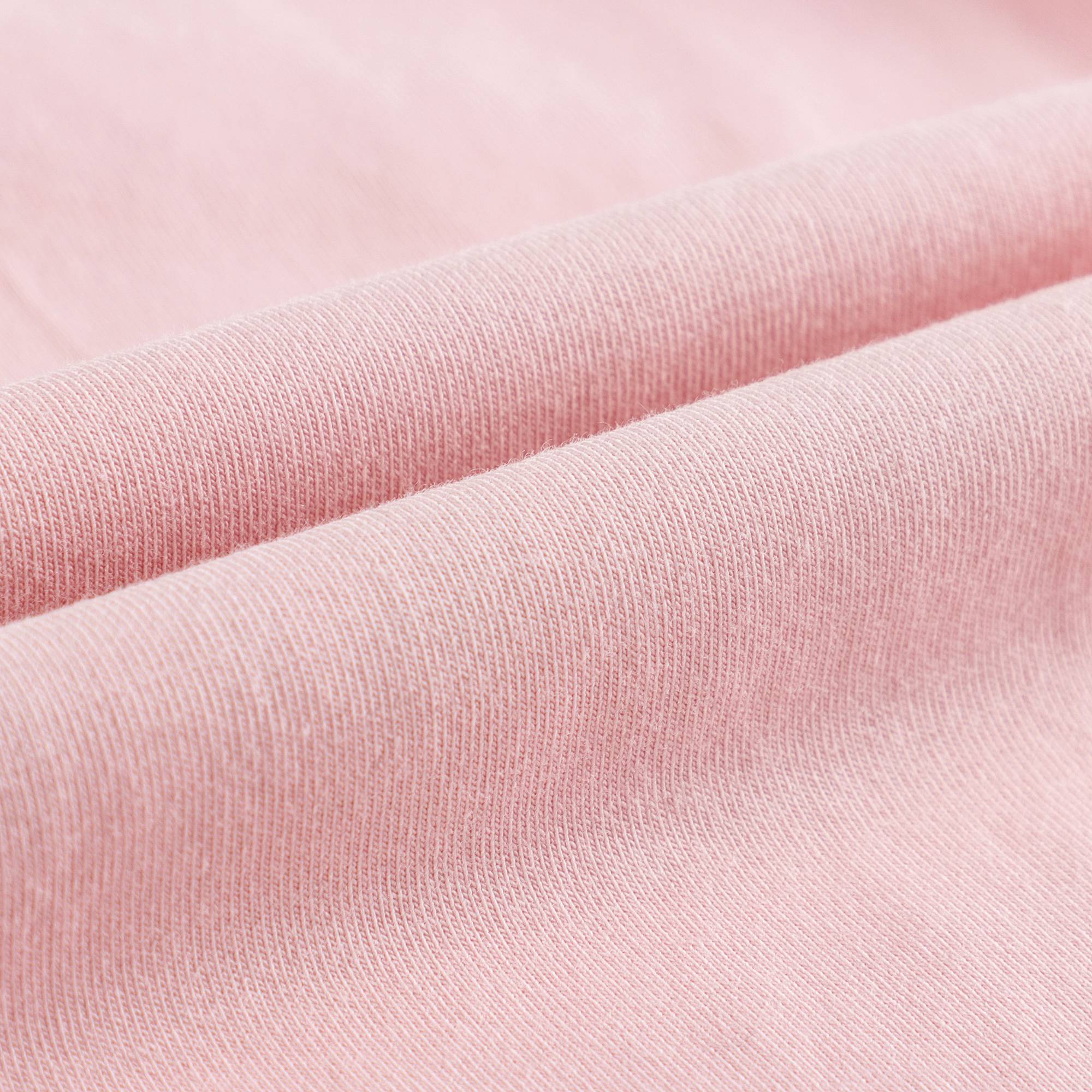 Girls Pink Printed Cotton T-Shirt