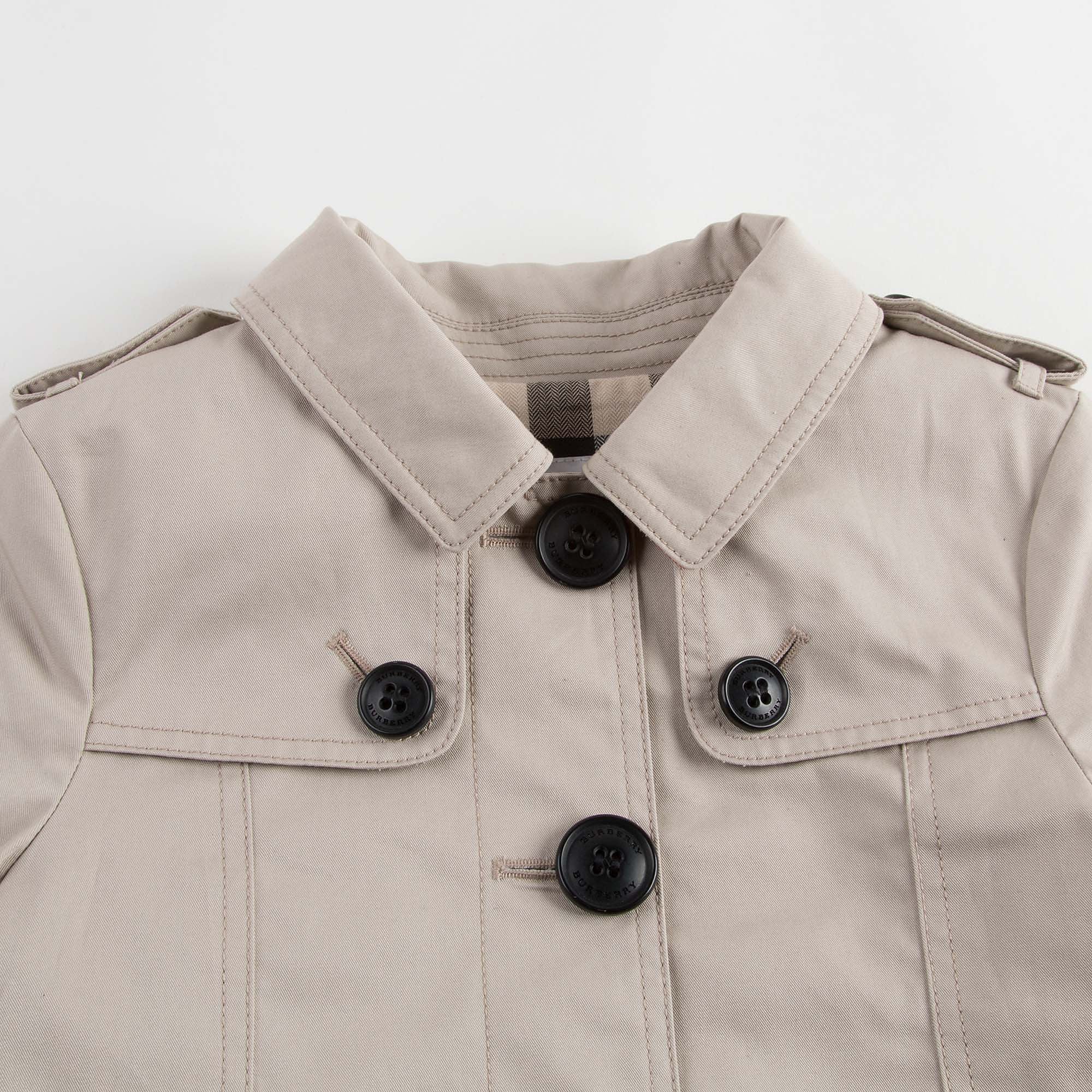 Baby Girls Beige Classic Trench Coat - CÉMAROSE | Children's Fashion Store - 4