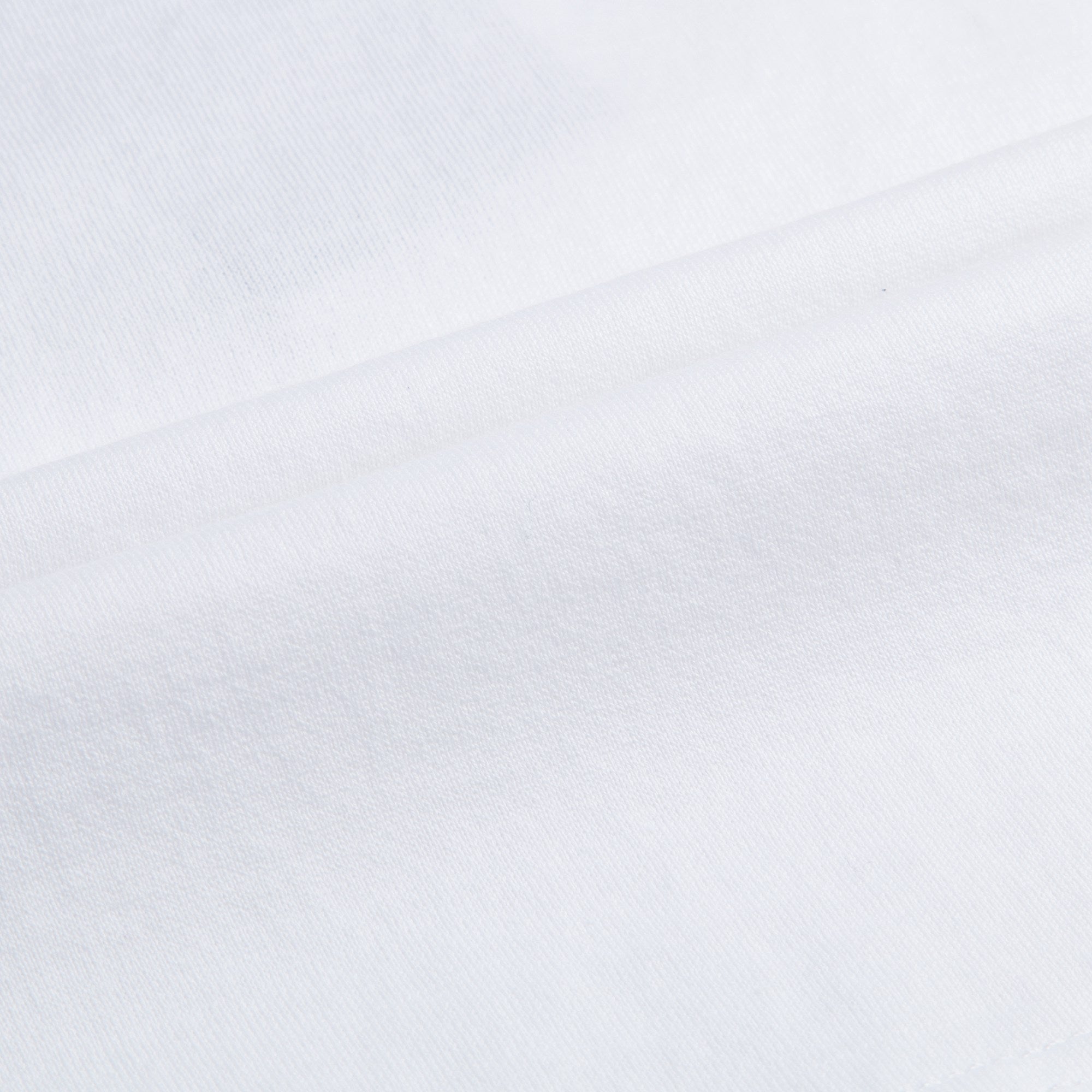 Girls White Cotton T-shirt