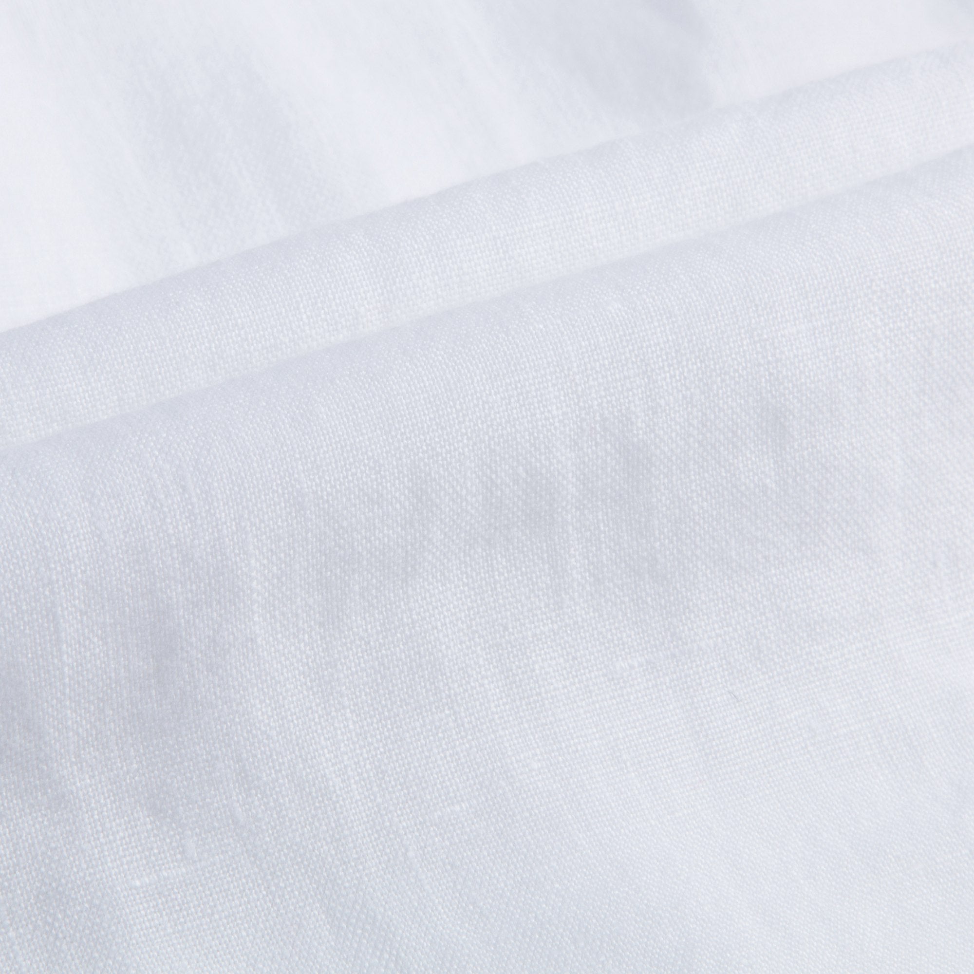 Girls White Linen Dress