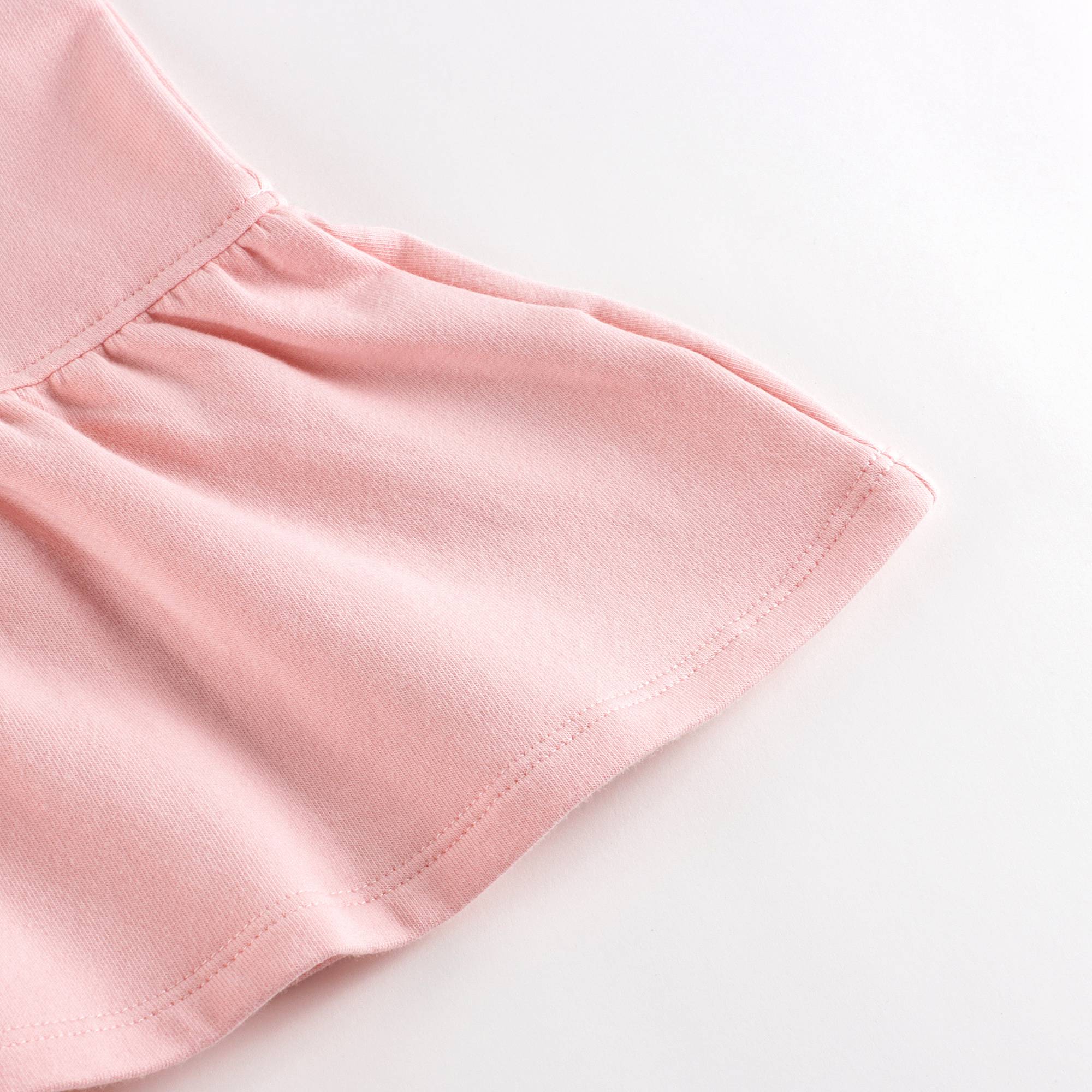Baby Girls Pink Printed Dress