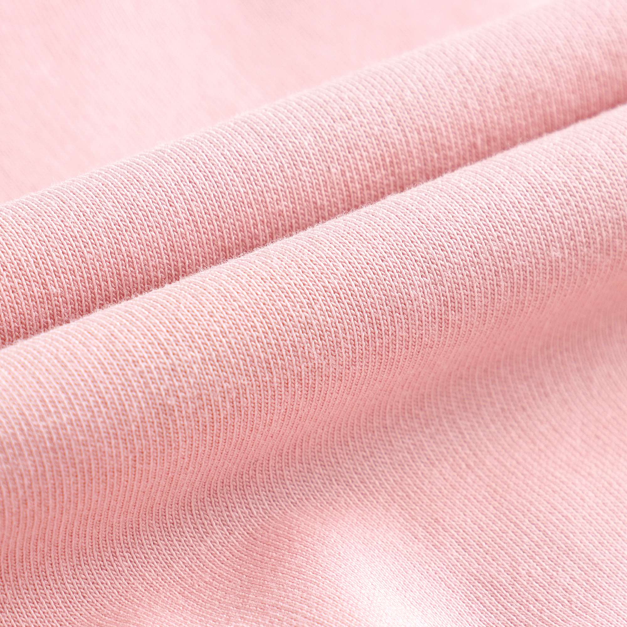 Girls Pink Printed Cotton Sweatshirt