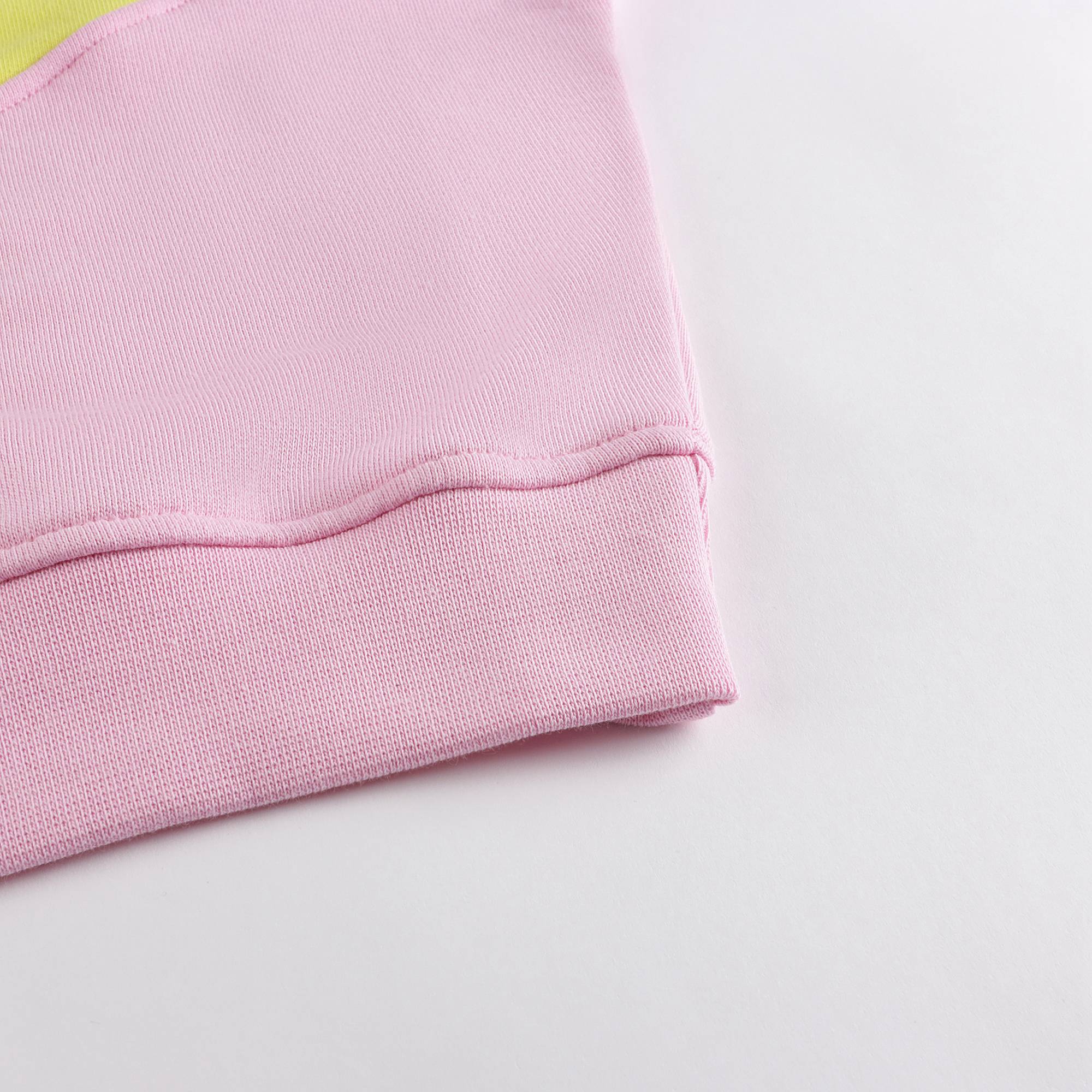 Girls Pink Cotton Sweatshirt